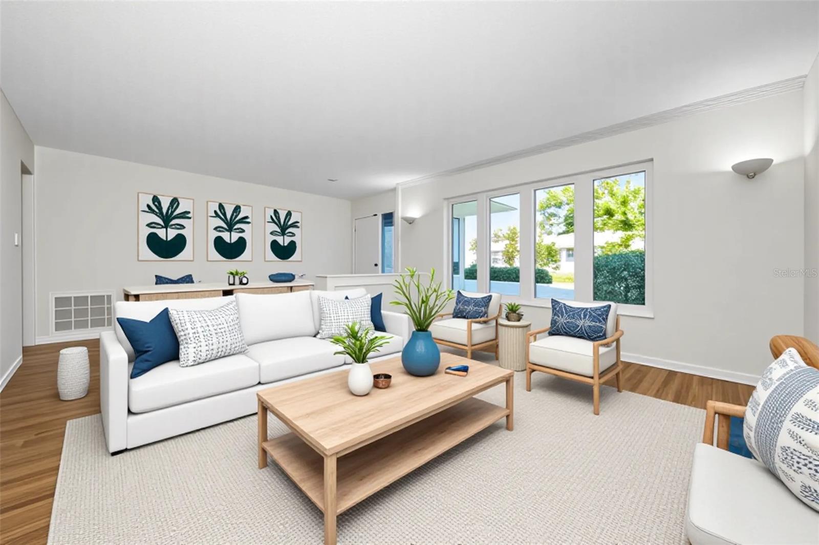 Virtual staging for the Living Room