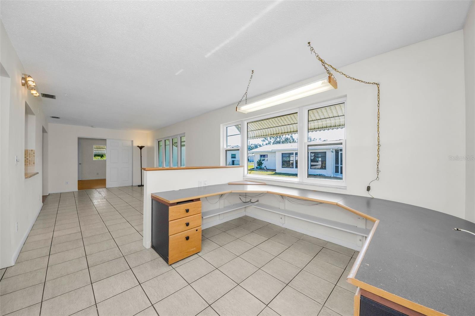 Sunroom with an Office nook