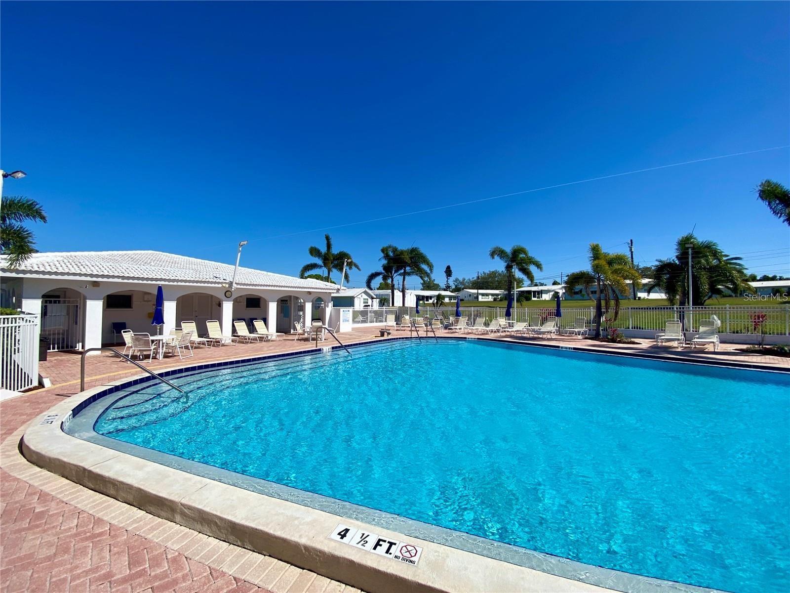 Community Heated Inground Pool