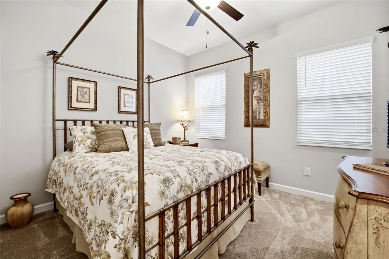 Secondary bedroom on guest wing