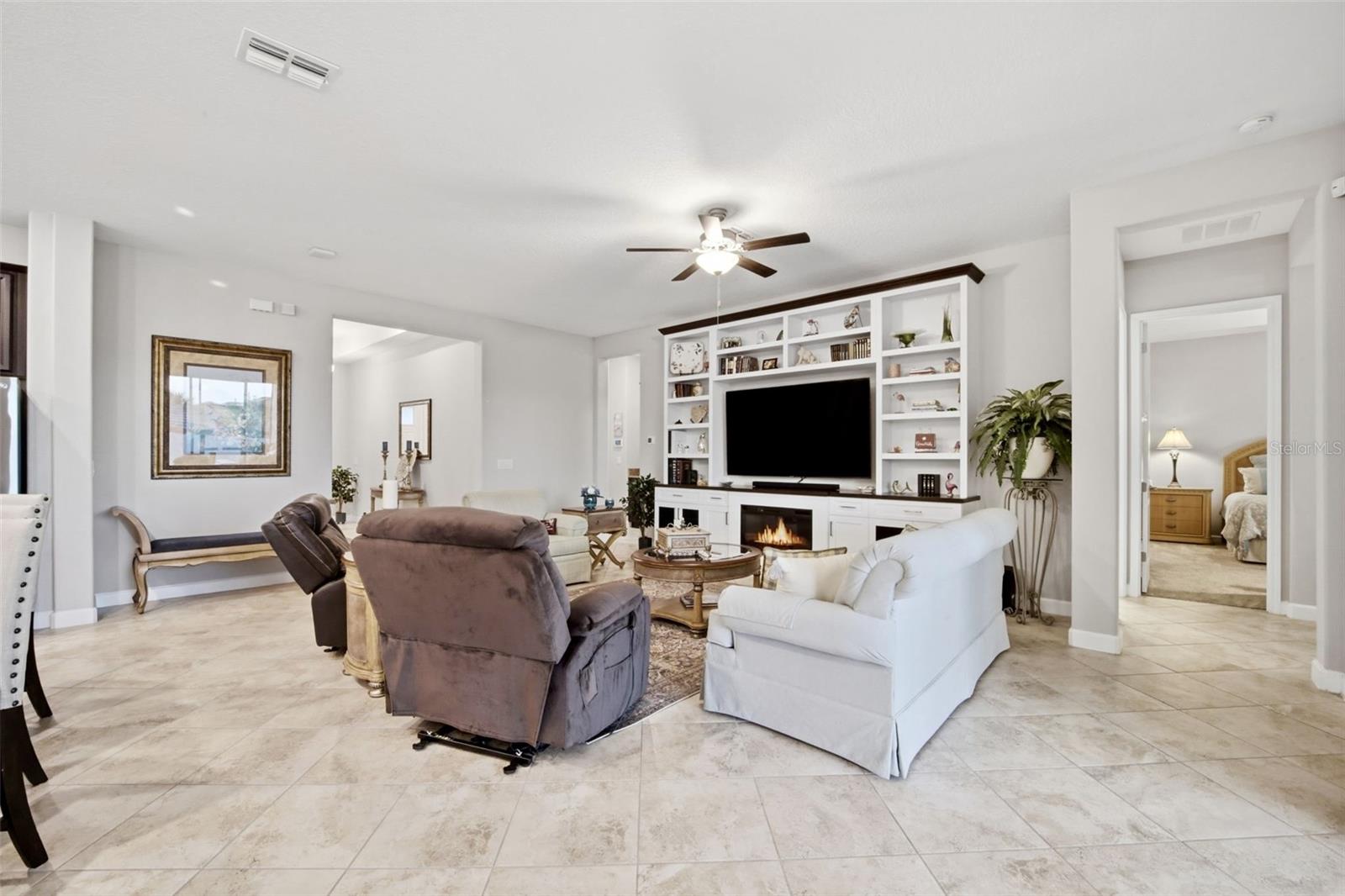 SPACIOUS great room is Light and Bright!