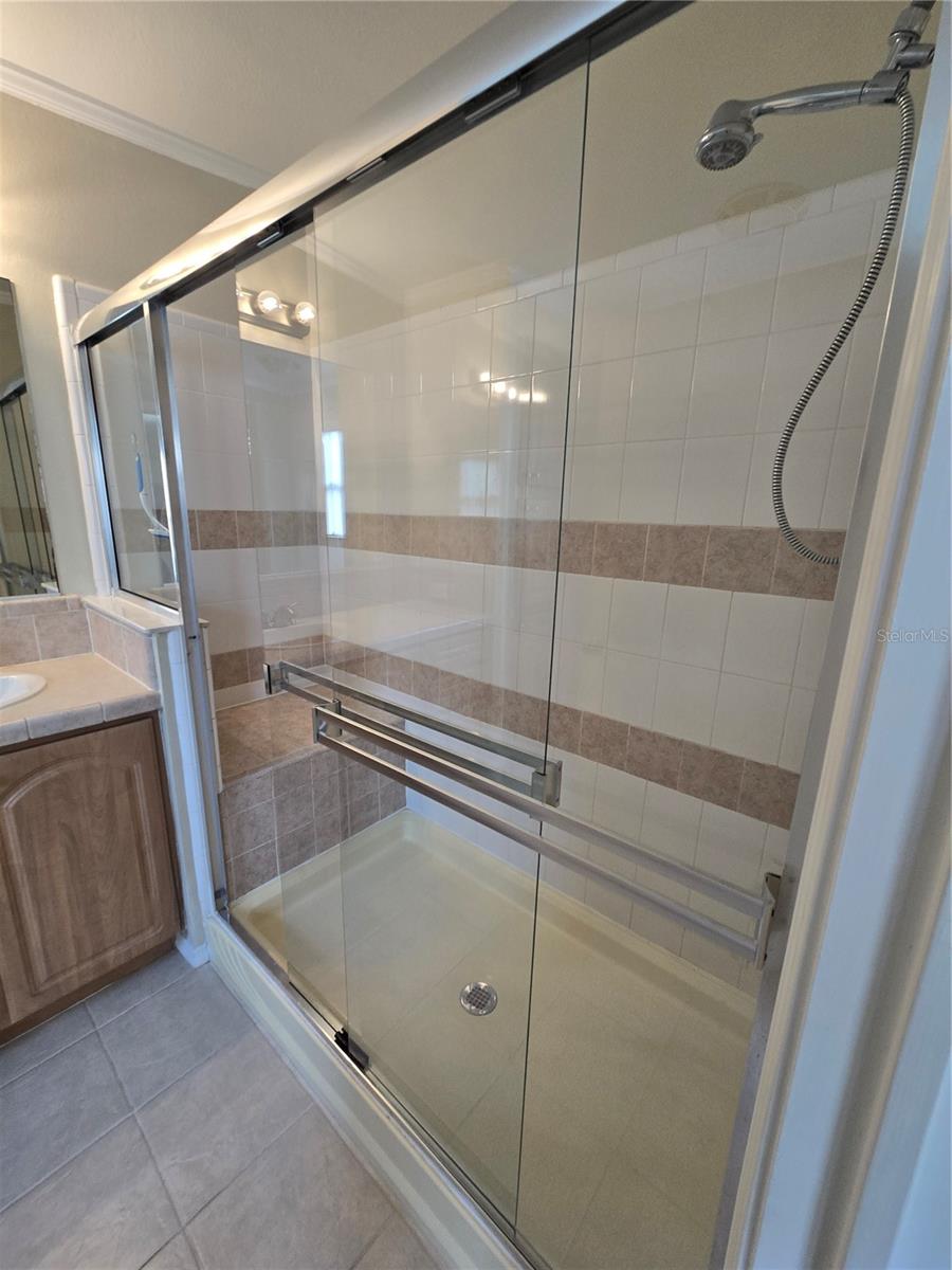 Primary Bath, ensuite, walk-in shower