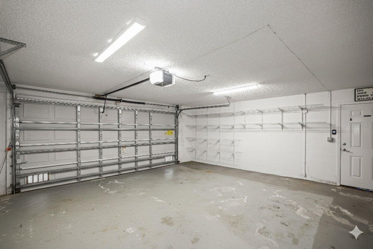 Private 2-Car Garage