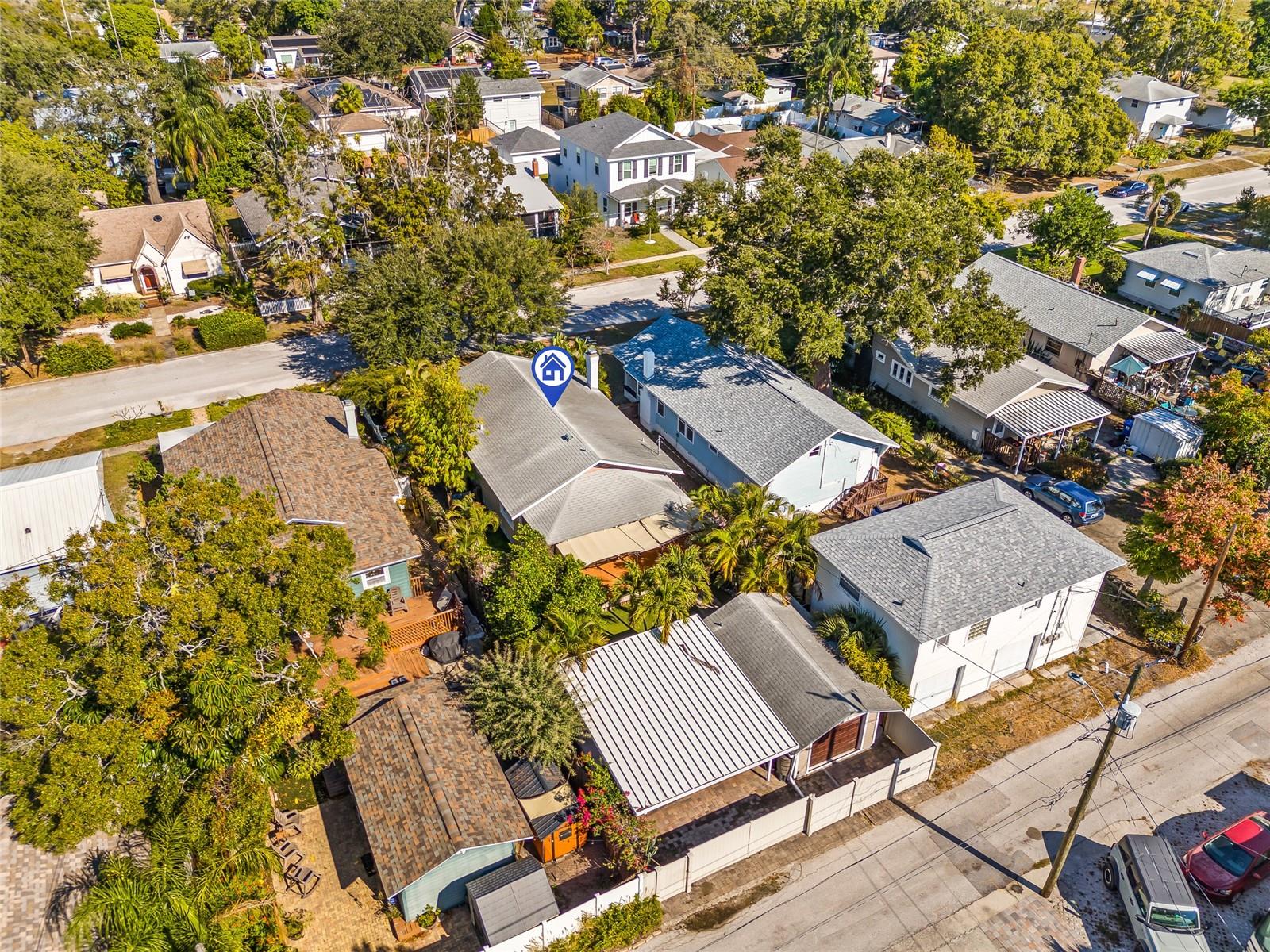 Amazing Yard w/ Alley Access