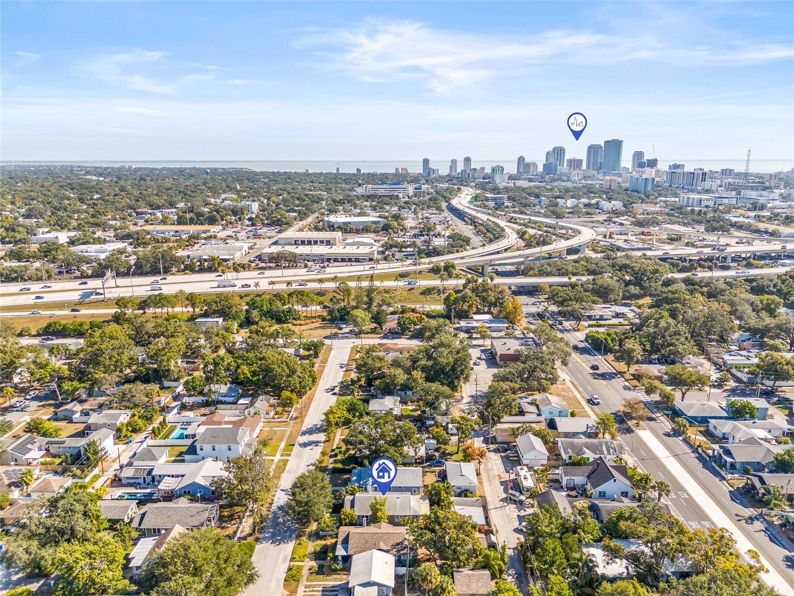 Close to Downtown St Pete