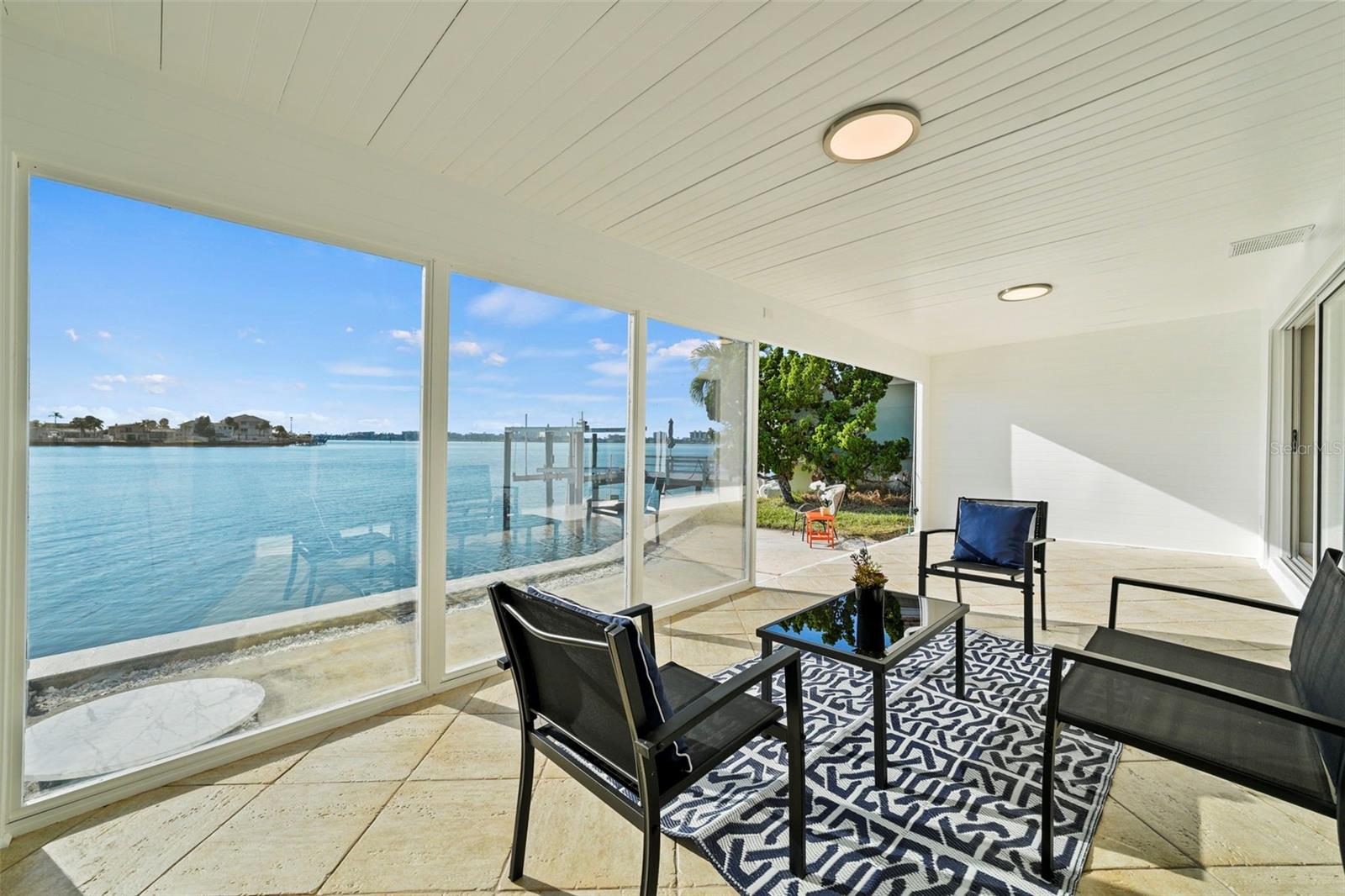 Welcome to 642 Boca Ciega Point Blvd S., a 55+ boating community. Lanai south-facing Boca Ciega Bay.