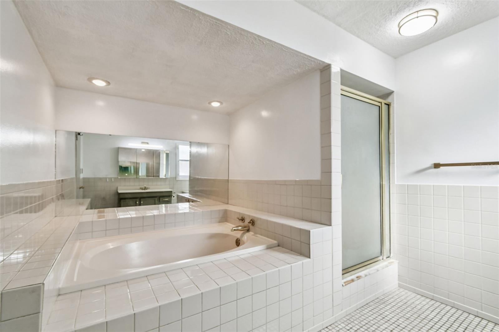 Primary Bath with Garden Tub and Separate Shower