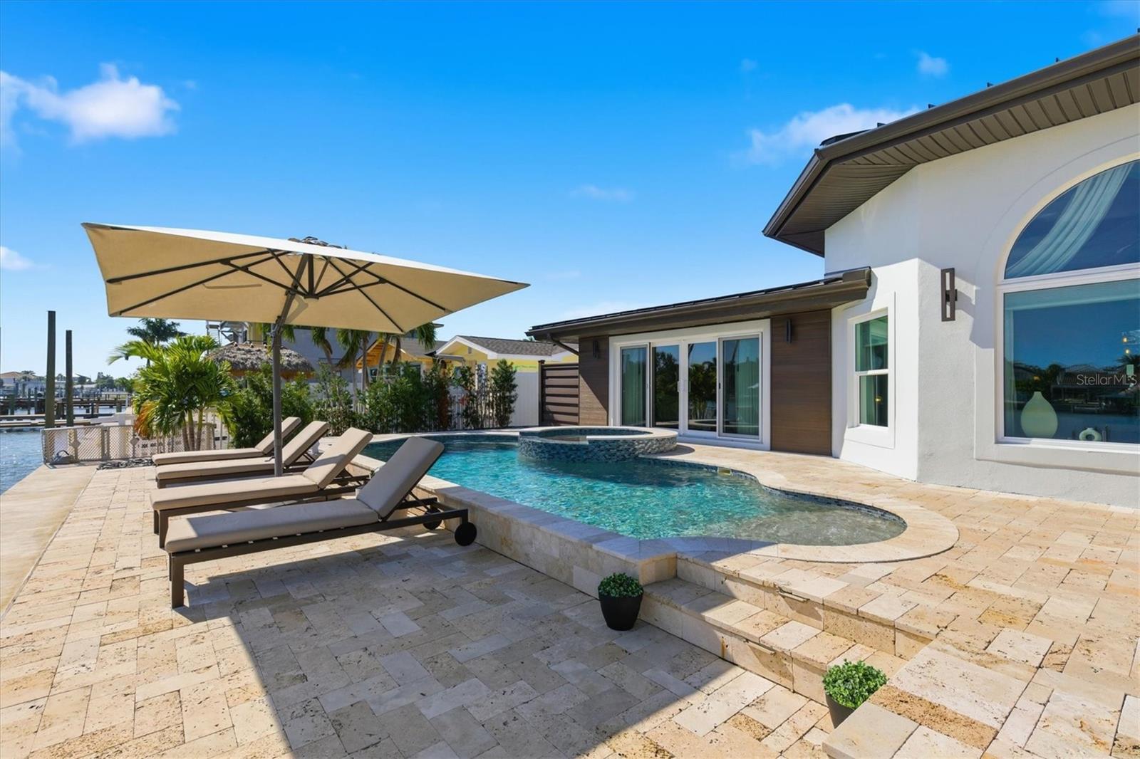 Waterfront and poolside lounging!