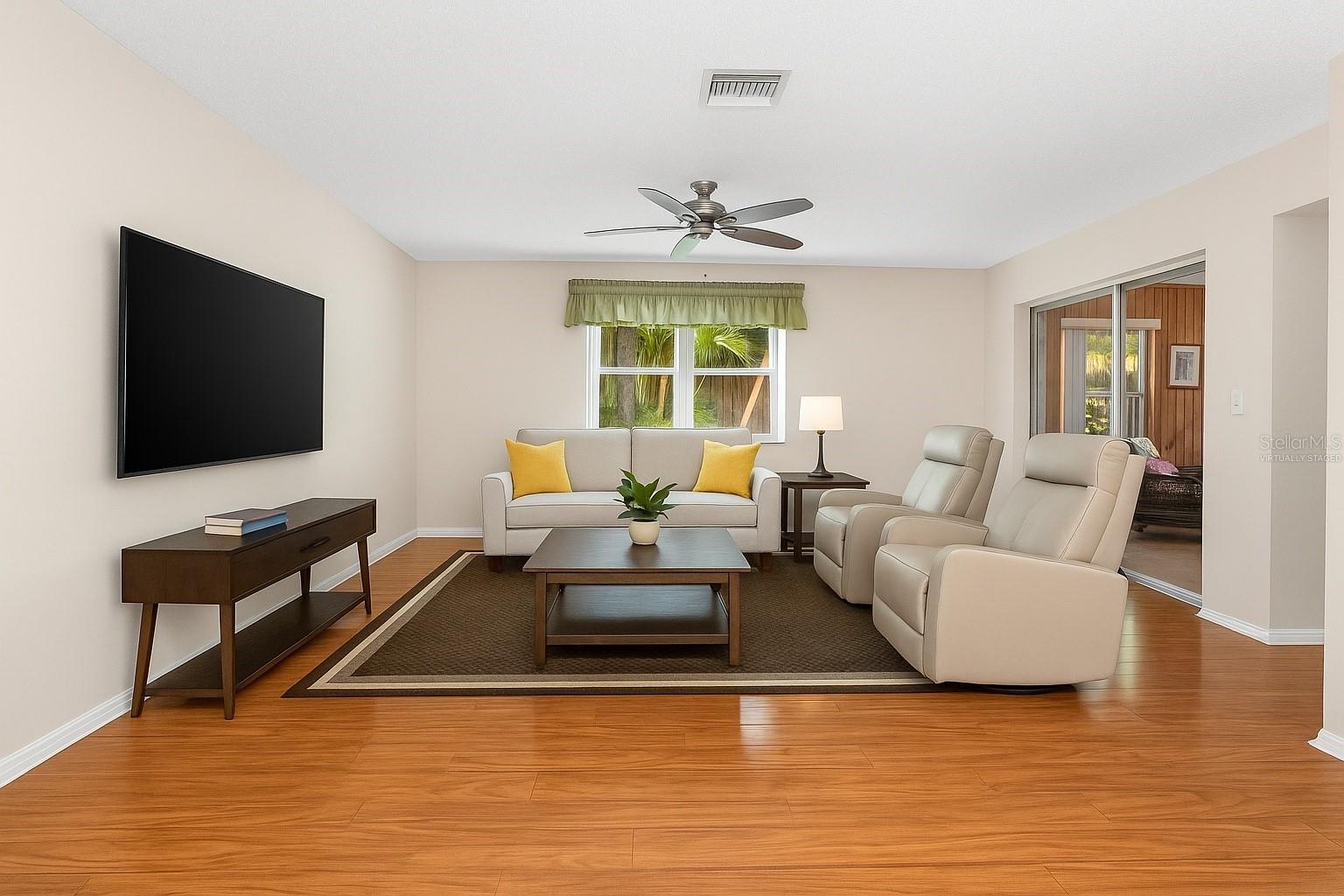 Living Room-Virtually Staged.