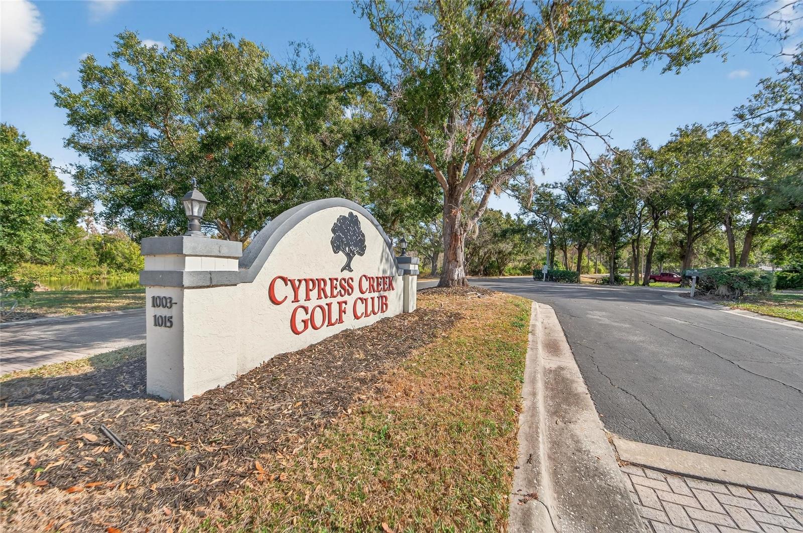 Cypress Creek GC nearby