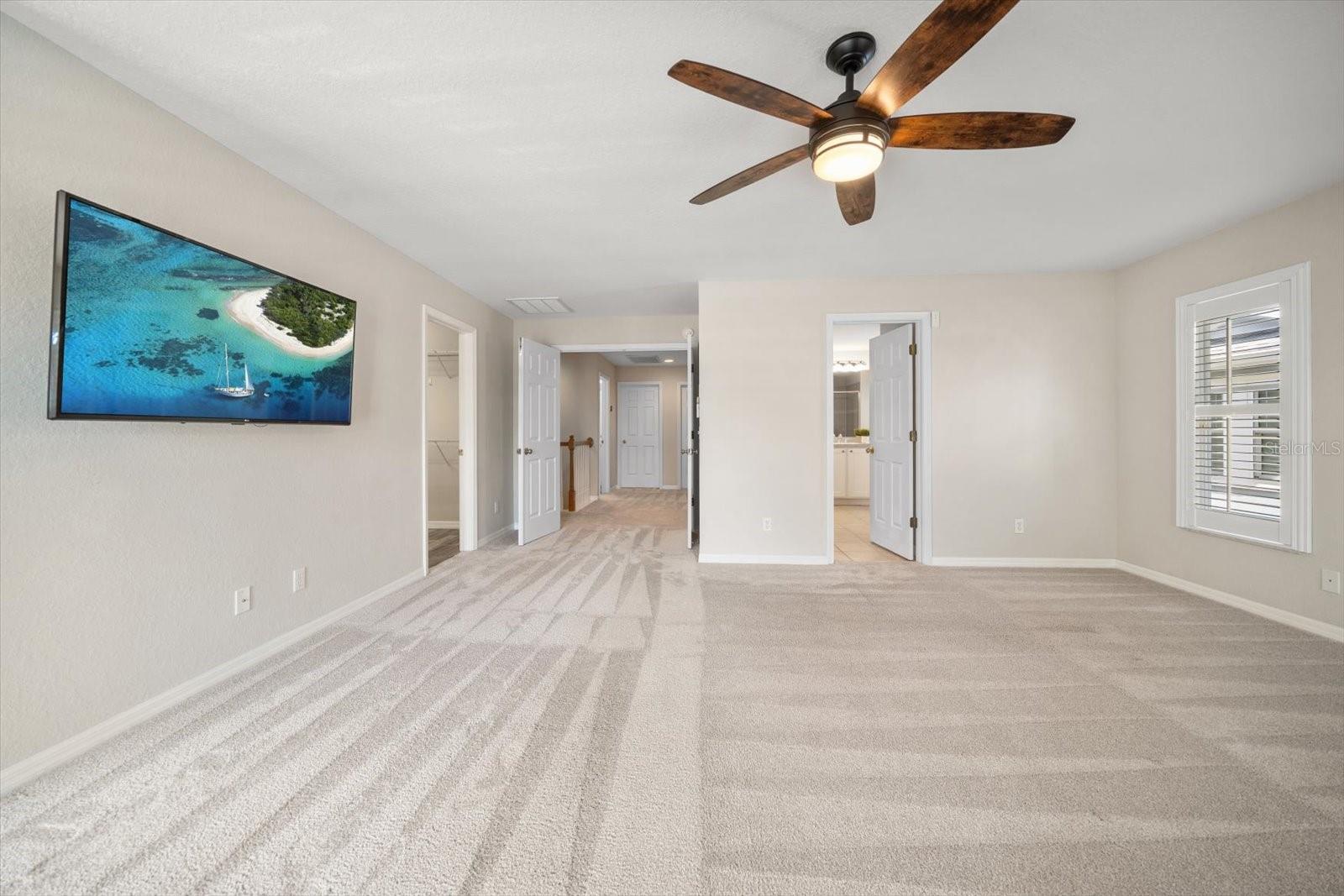 Large master bedroom