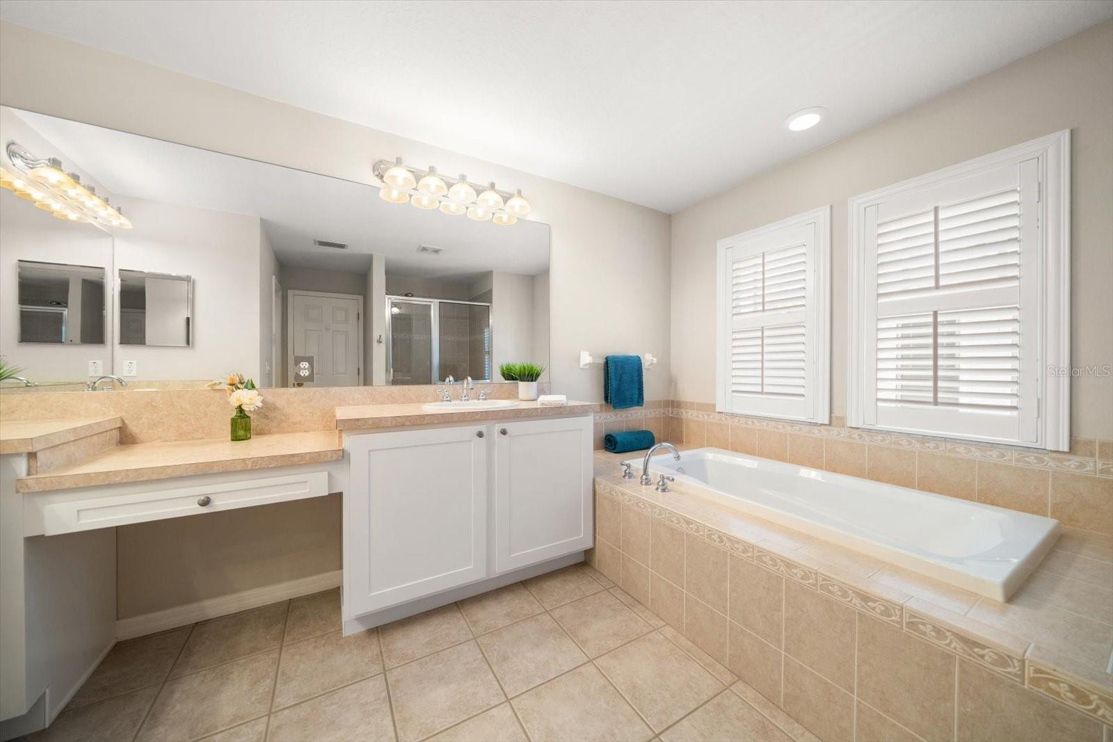 Master bathroom