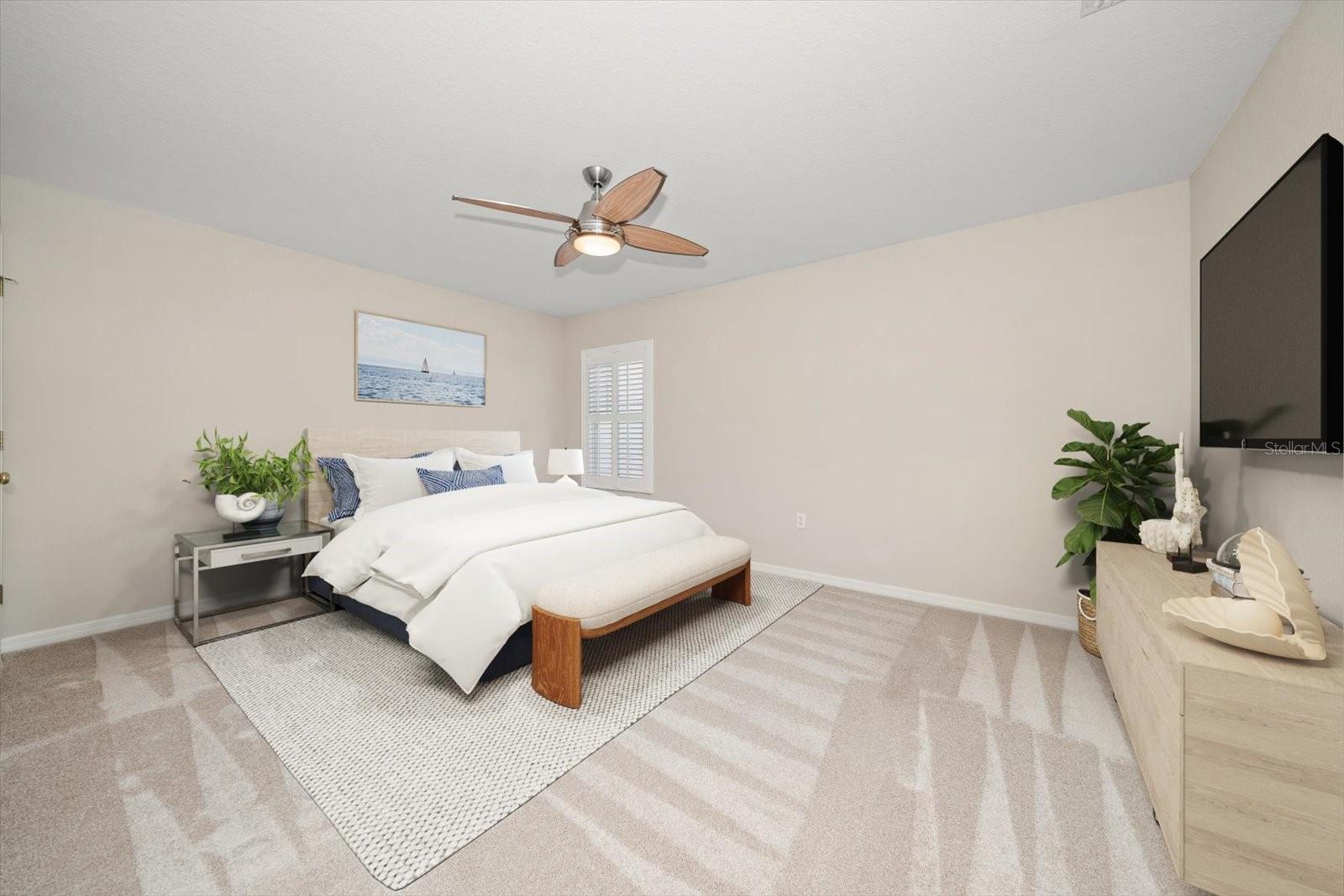 Bedroom 2 with walk in closet