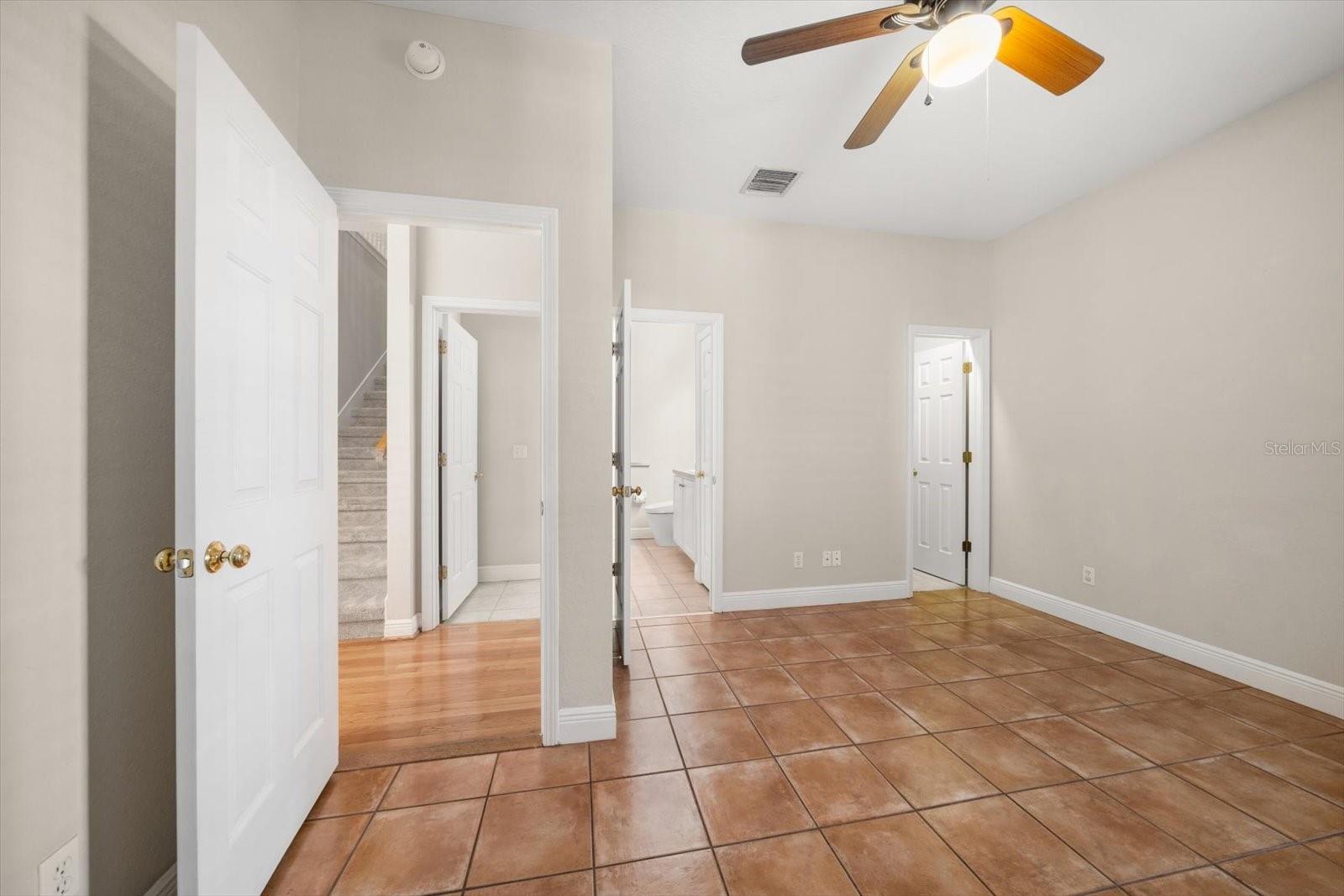 Main floor 4th bedroom/office