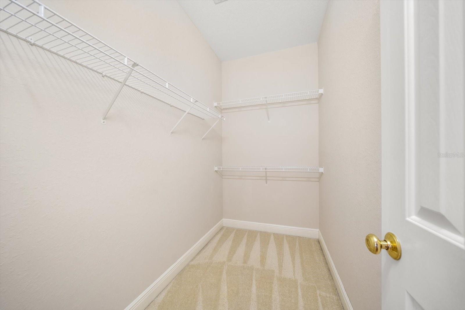 4th bedroom walk in closet