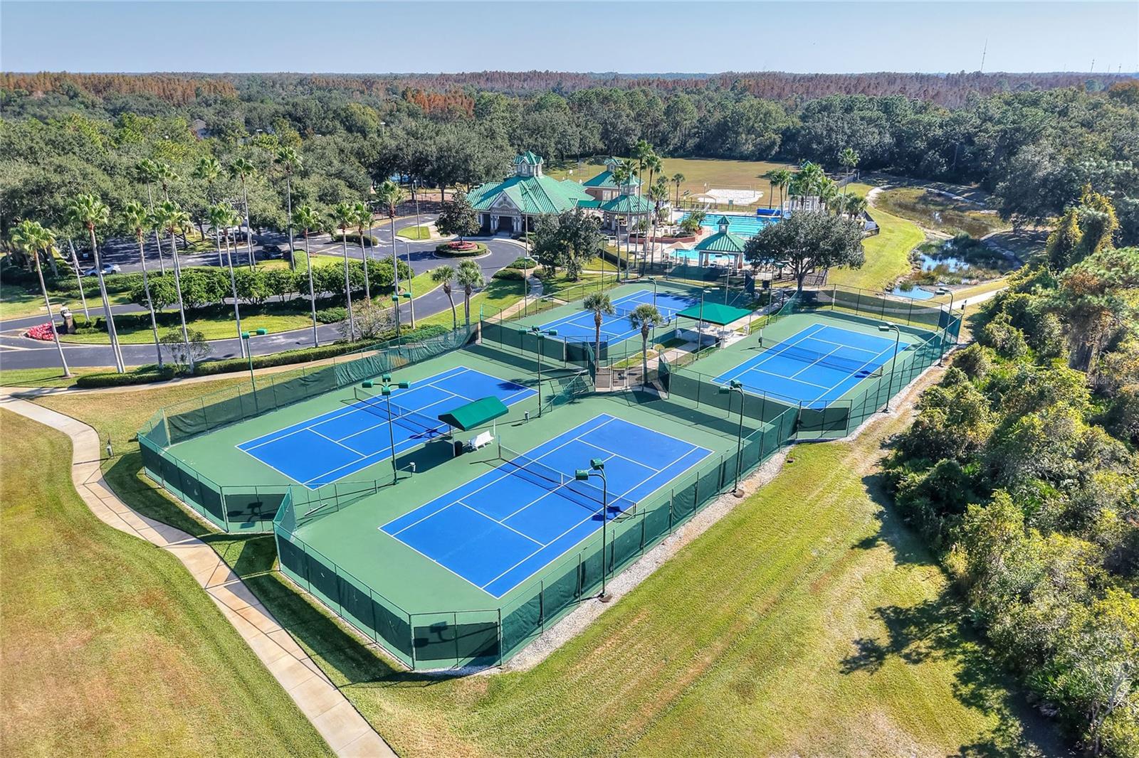 Pickleball courts