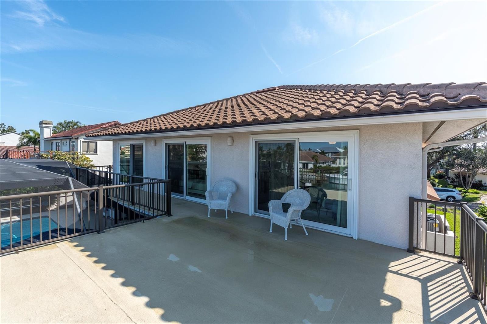 2nd Floor balcony off primary bedroom