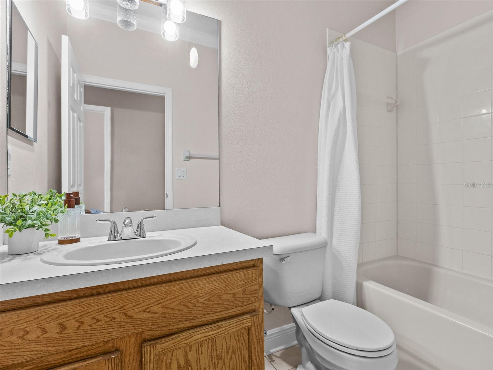 Bathroom 2 with full tub and shower