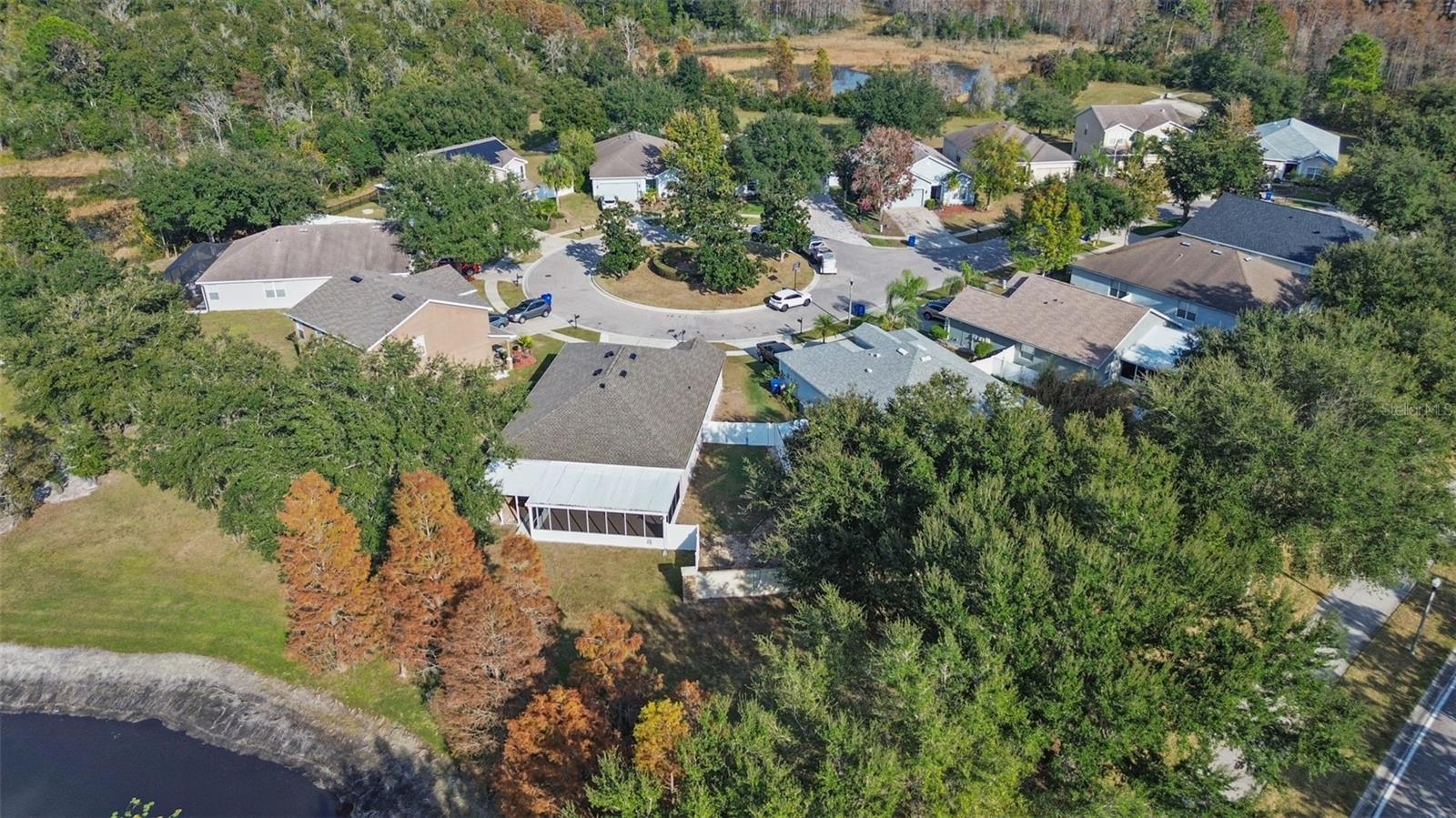 view of the back of the home