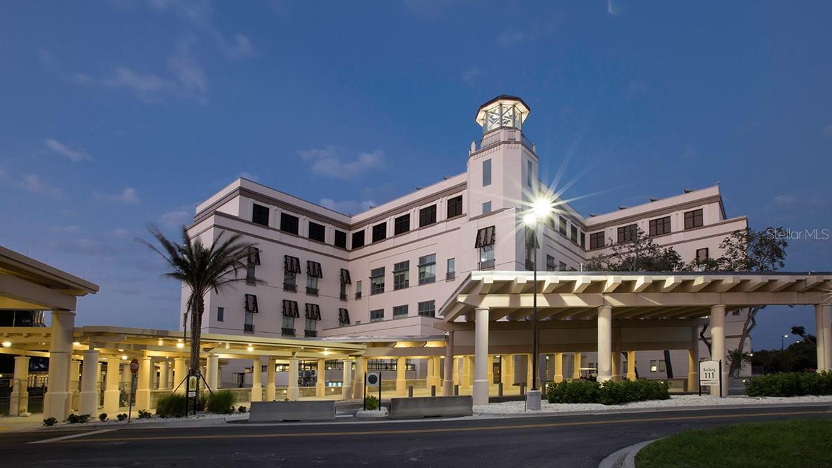 Close proximity to Bay Pines VA Hospital