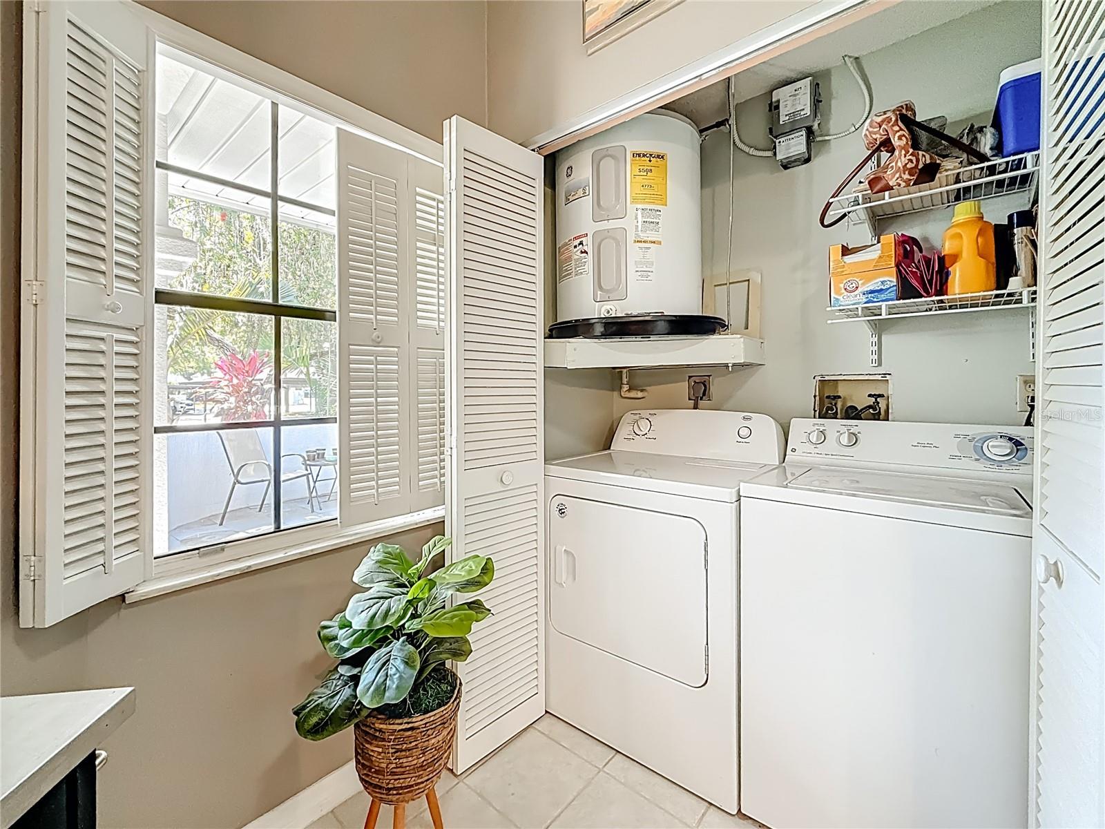 Washer and Dryer Included