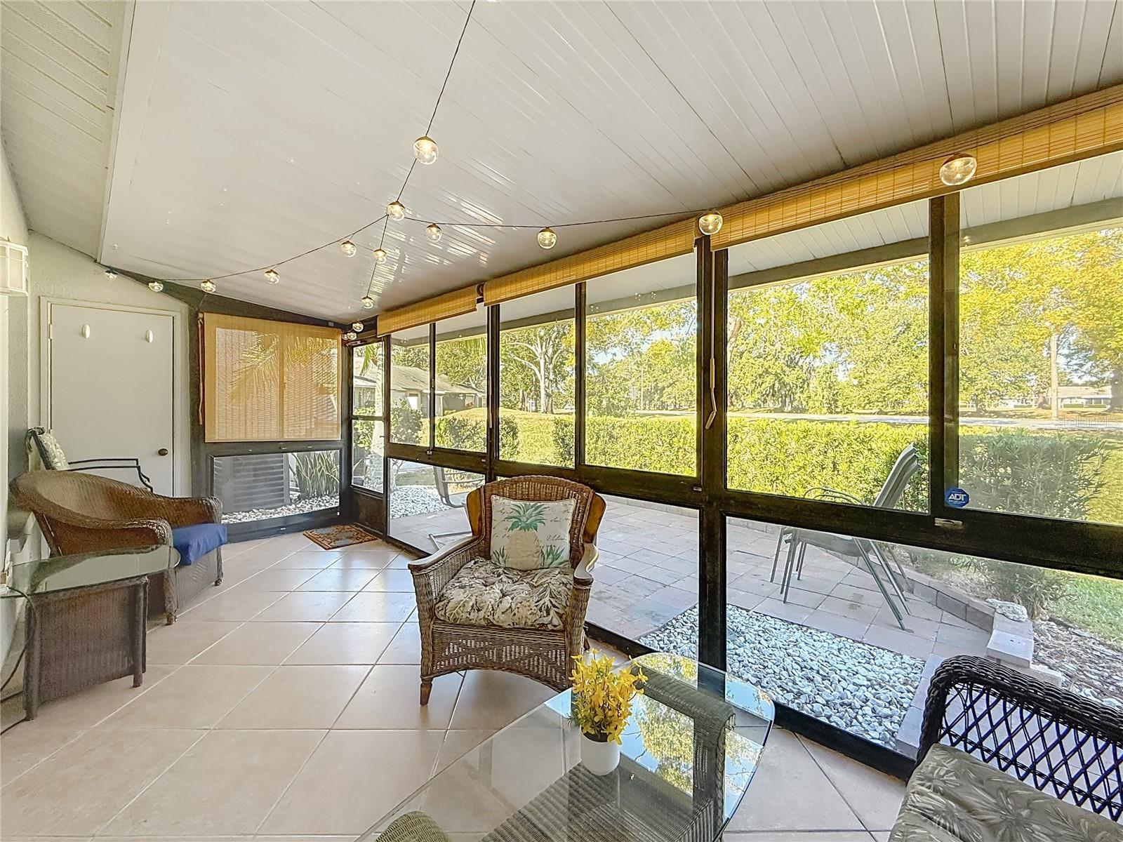 Large Storage Closet in Lanai and Leads to Back Patio