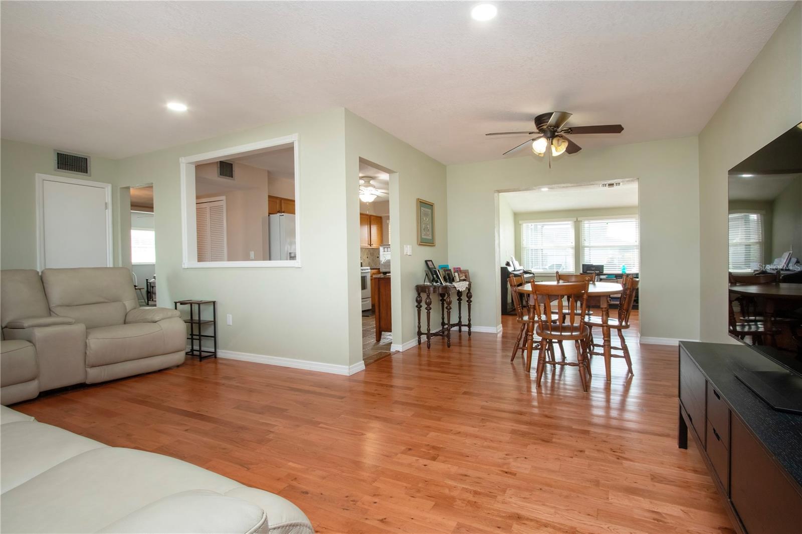 Freshly painted interior