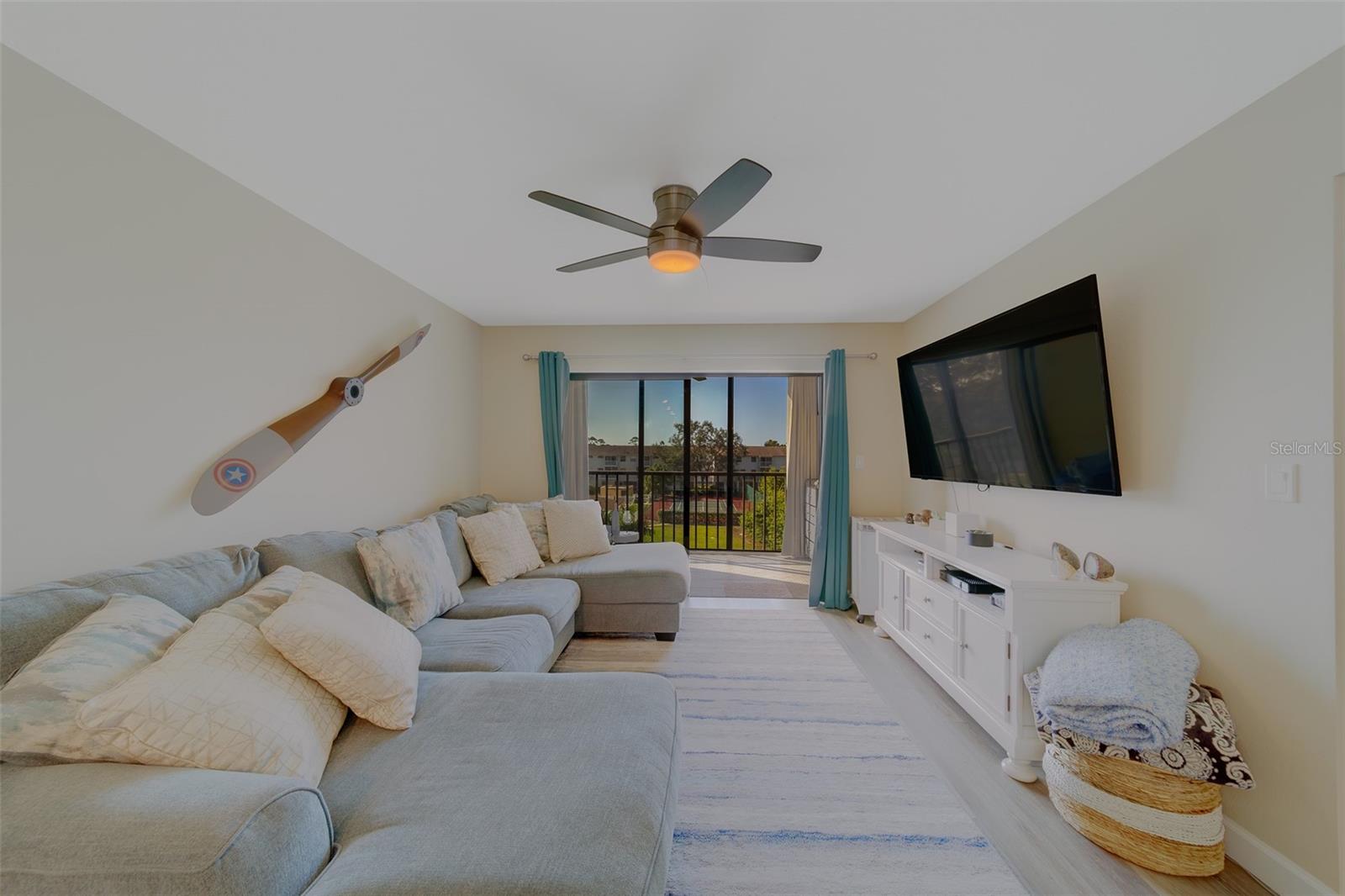 Spacious living area