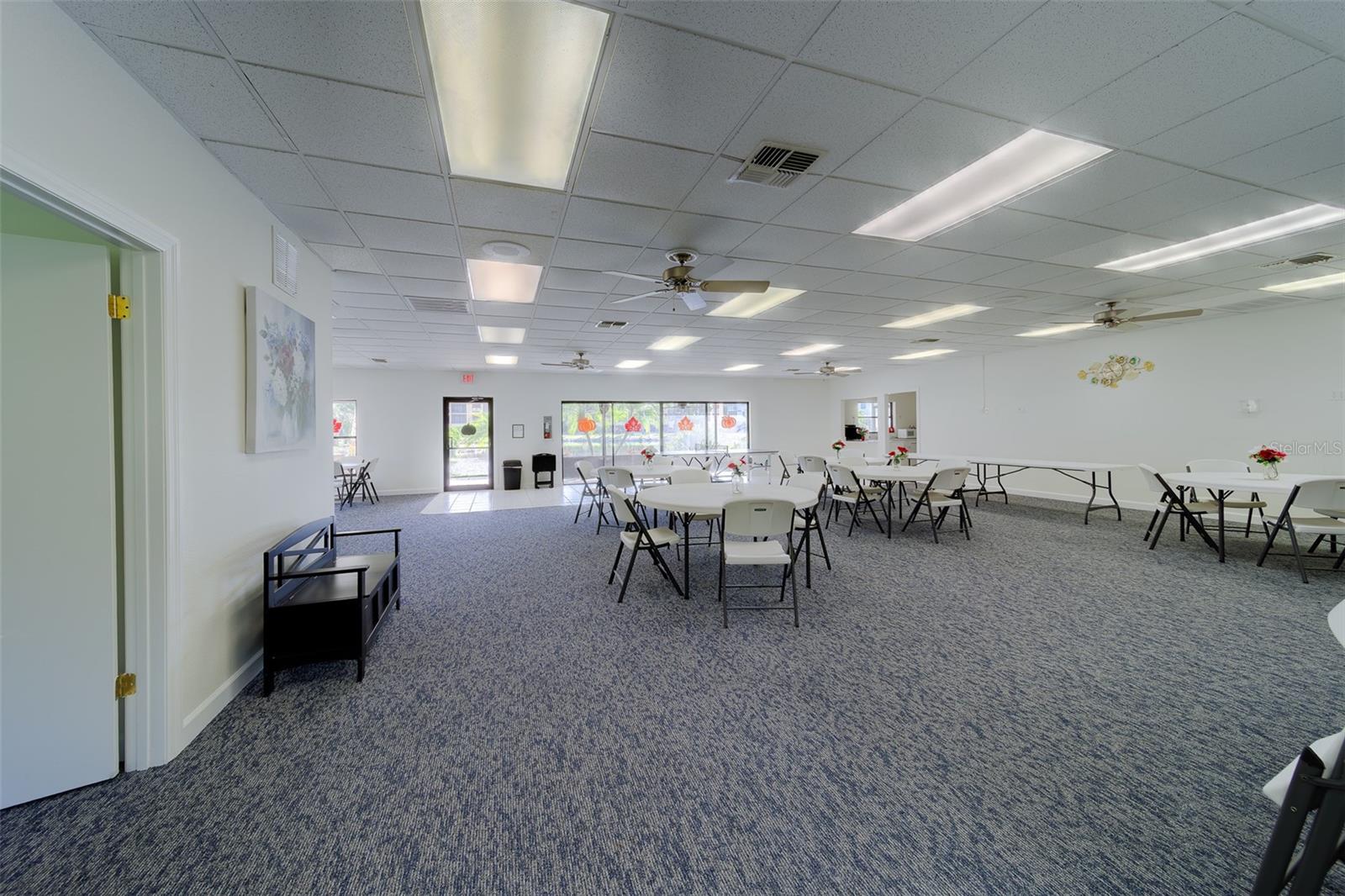 Plenty of gathering space