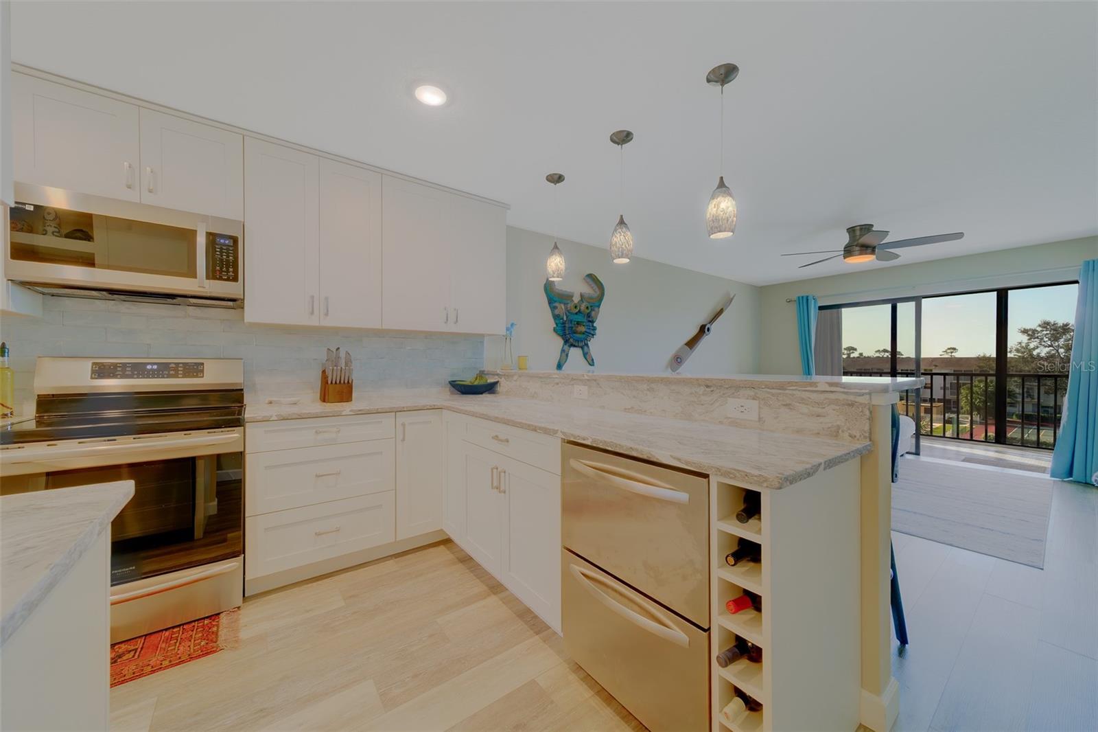 Open Concept to Living Space