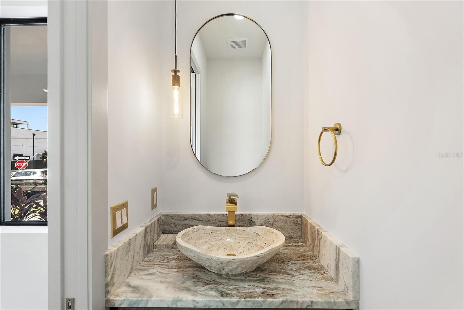 1st floor powder room