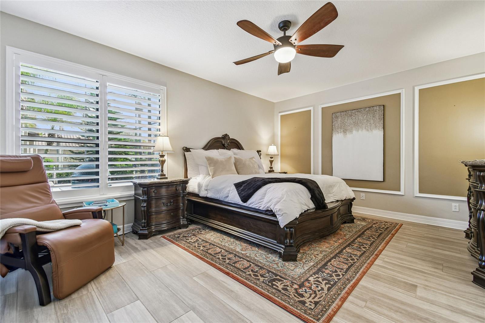 Primary bedroom suite