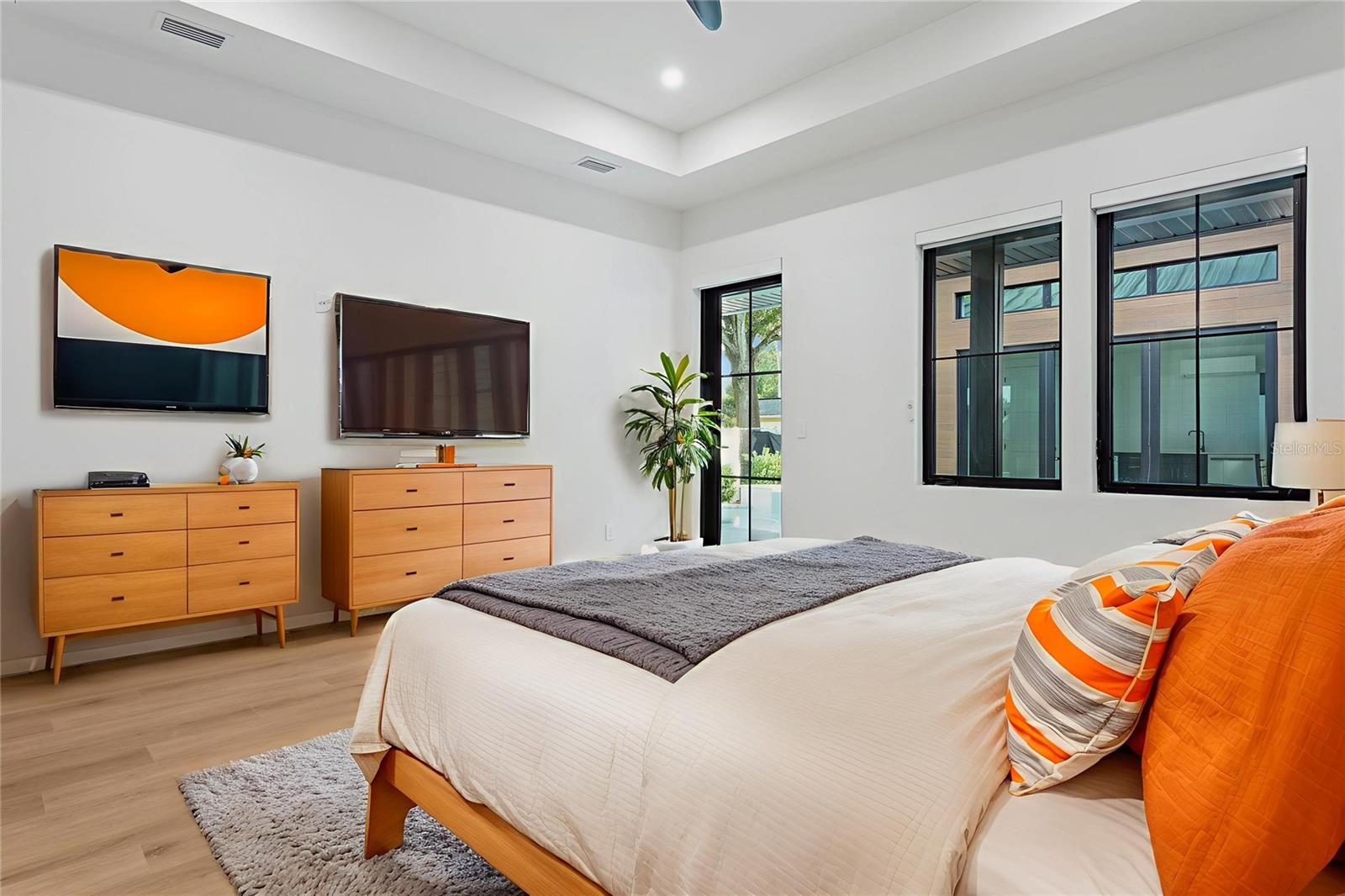 Staged Primary Bedroom