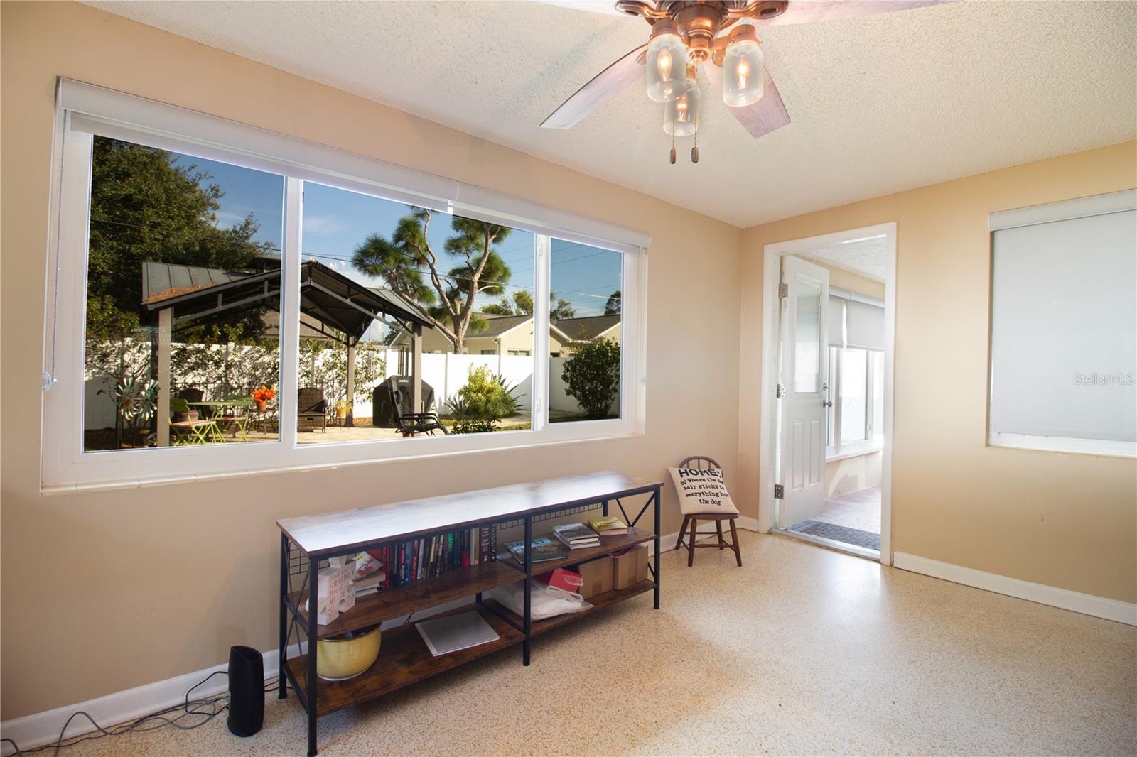 Enclosed Florida Room