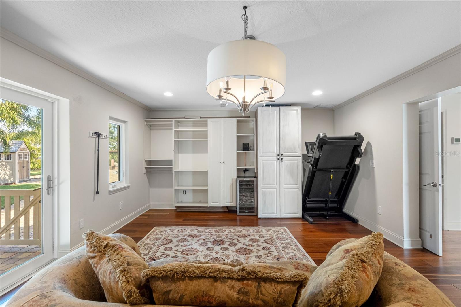 Primary bedroom full room closet