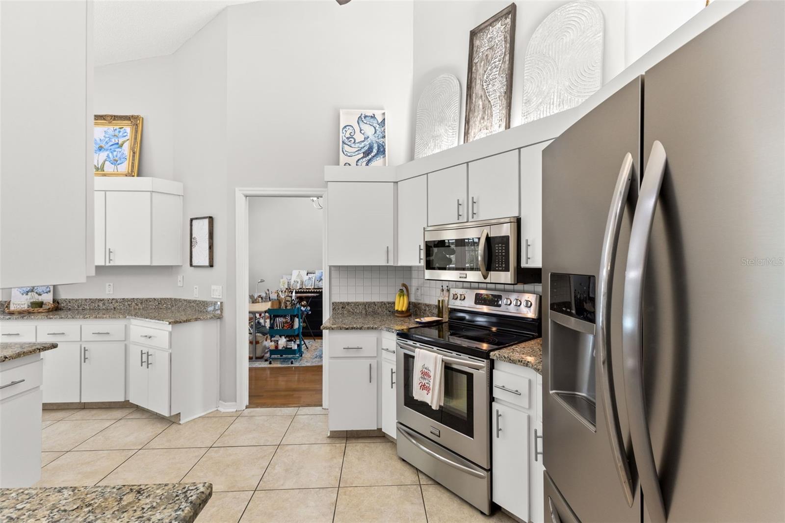Kitchen as you come in from the entrance of home