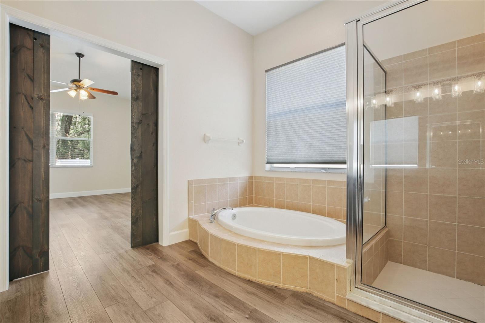 PRIMARY BATH WITH GARDEN TUB SHOWER