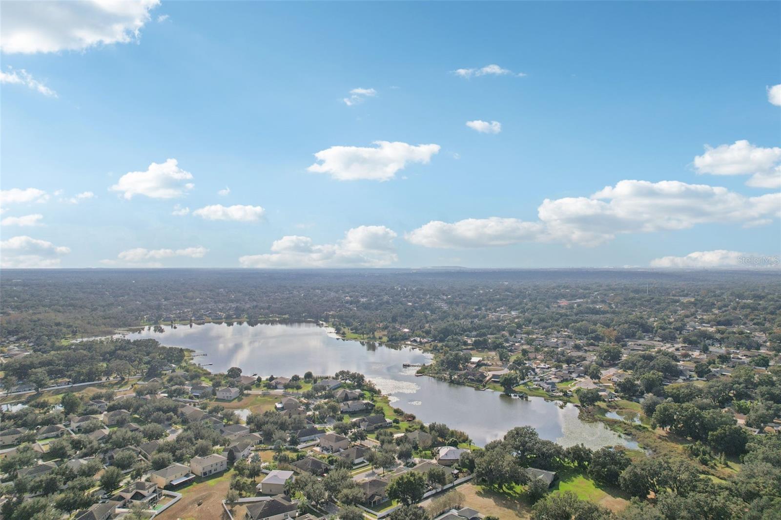 AERIAL VIEW OF LONG PON