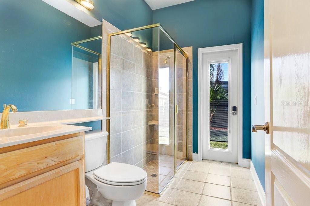 Full Pool Bathroom