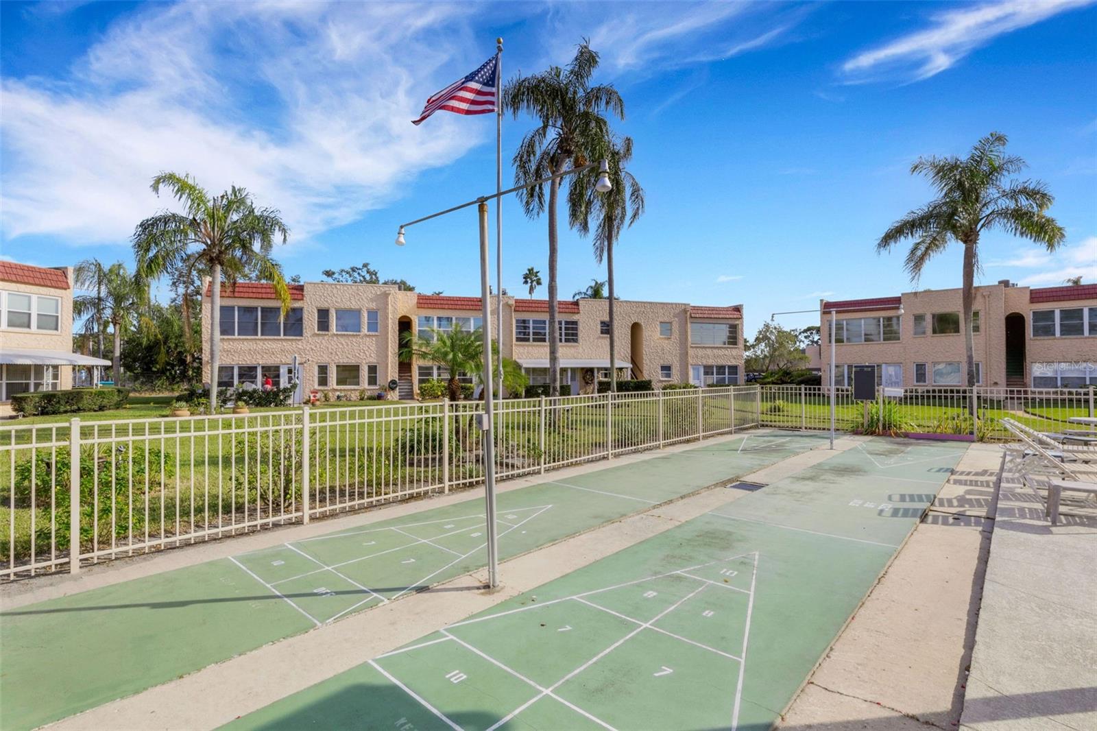 Shuffleboard Courts at Pool and Clubhouse
