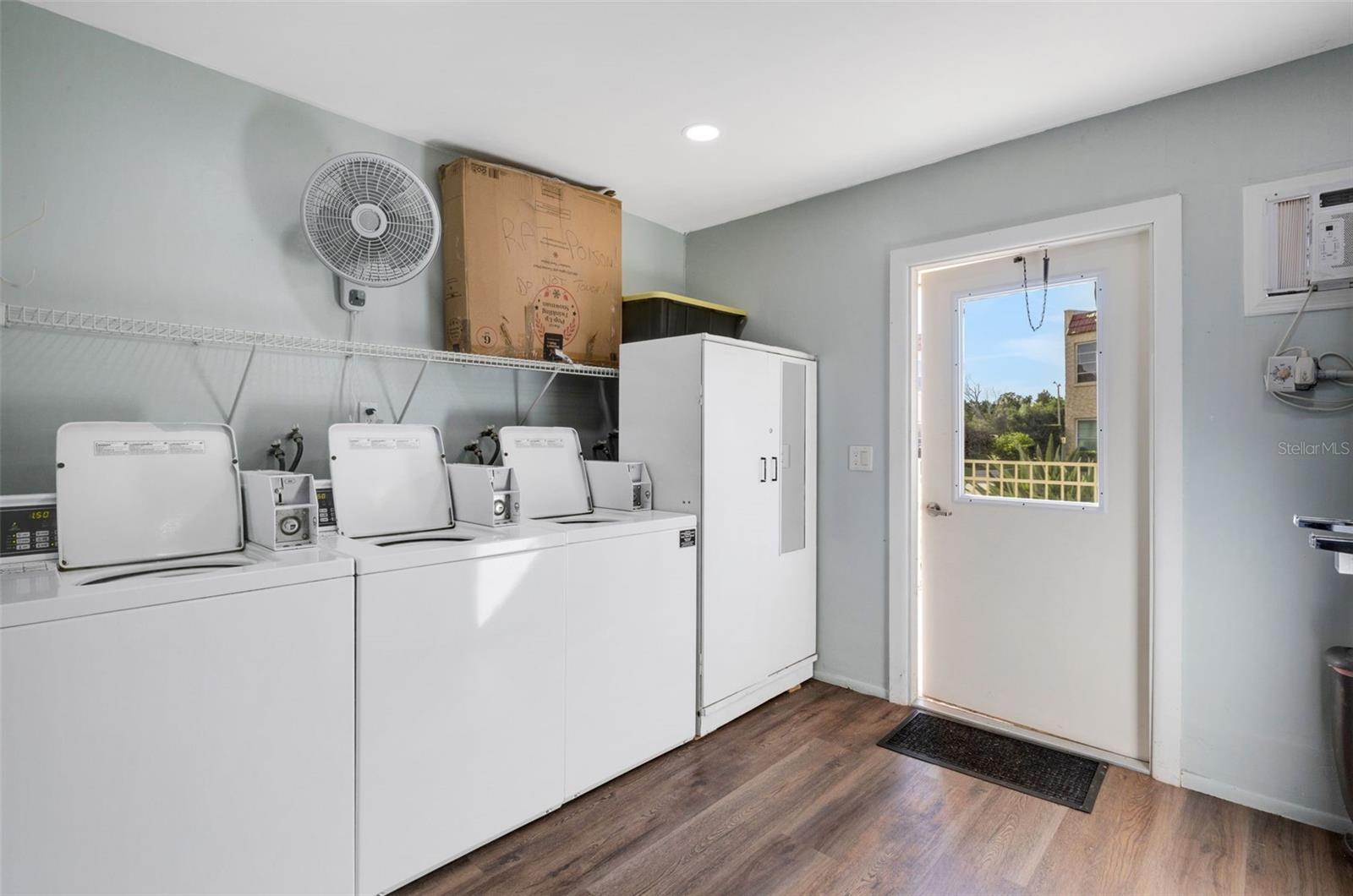 Laundry Room in Clubhouse
