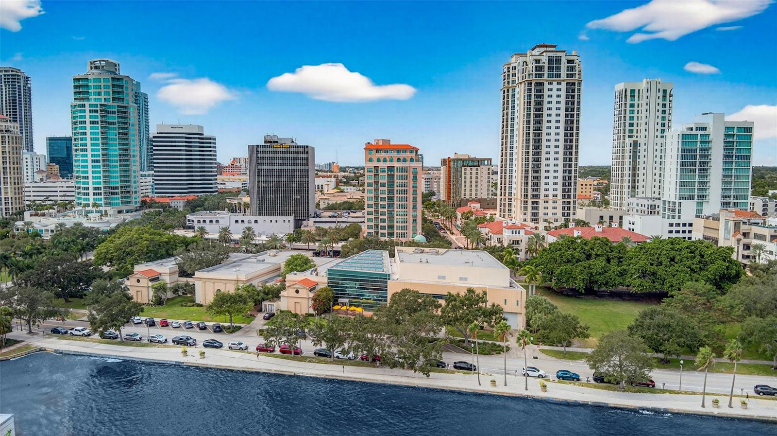 Aerial Cloisters on Beach Drive