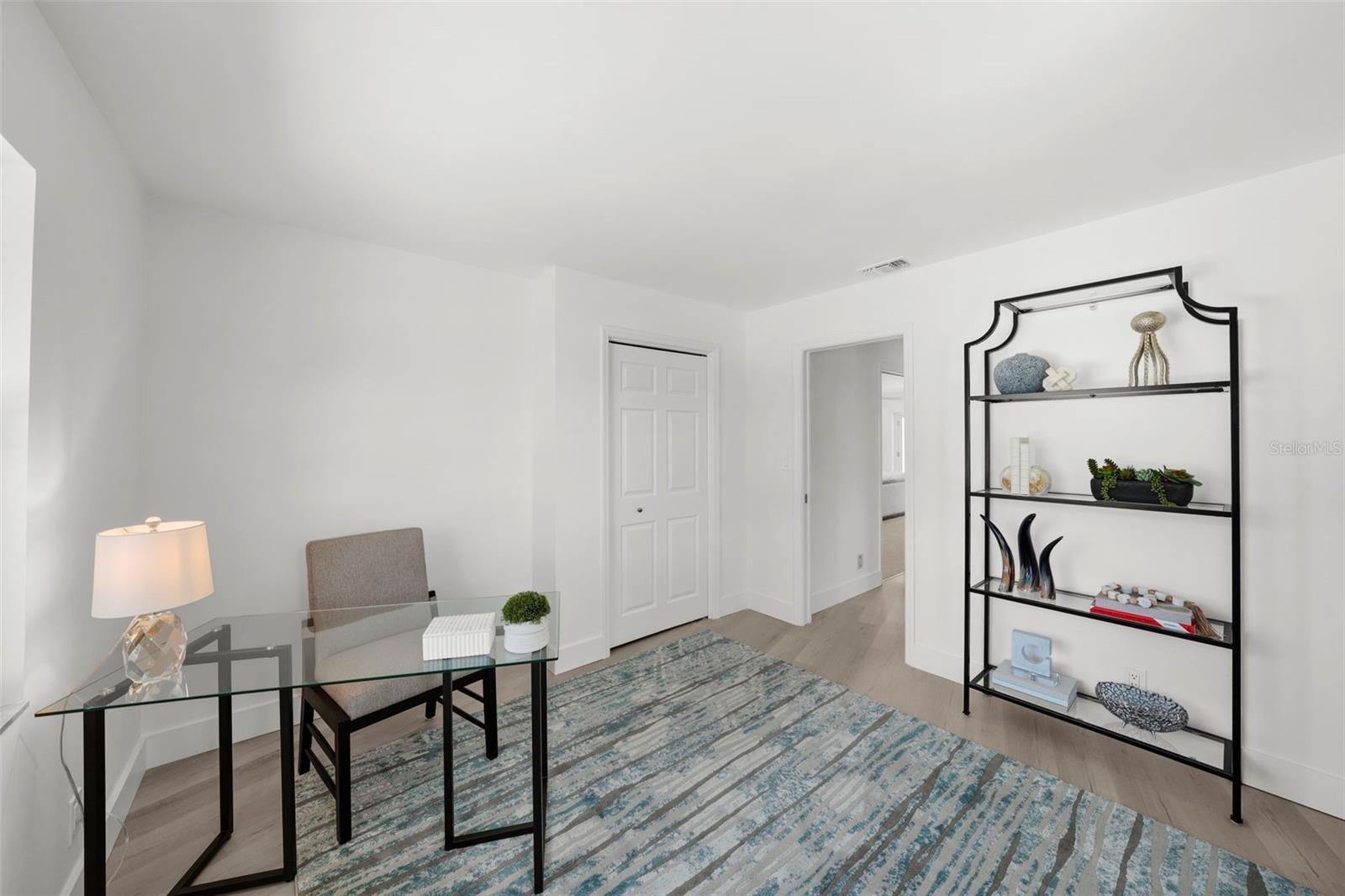 A flexible space perfect as a 4th bedroom/home office.