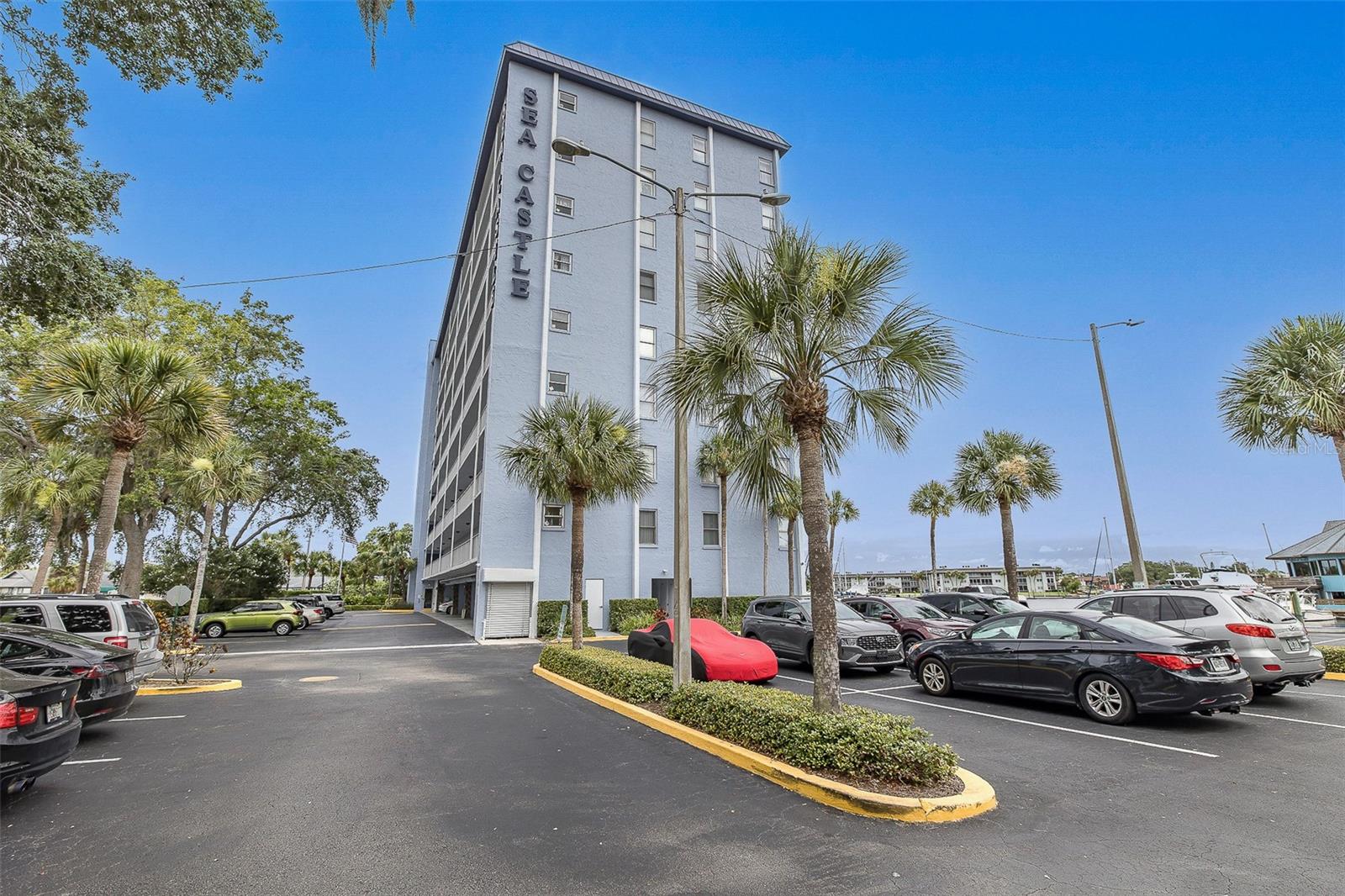 Side of Building and Parking