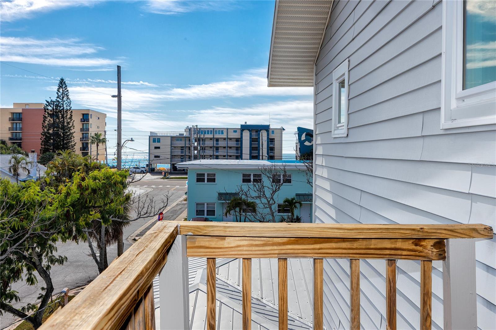 Views of Gulf from main floor balcony
