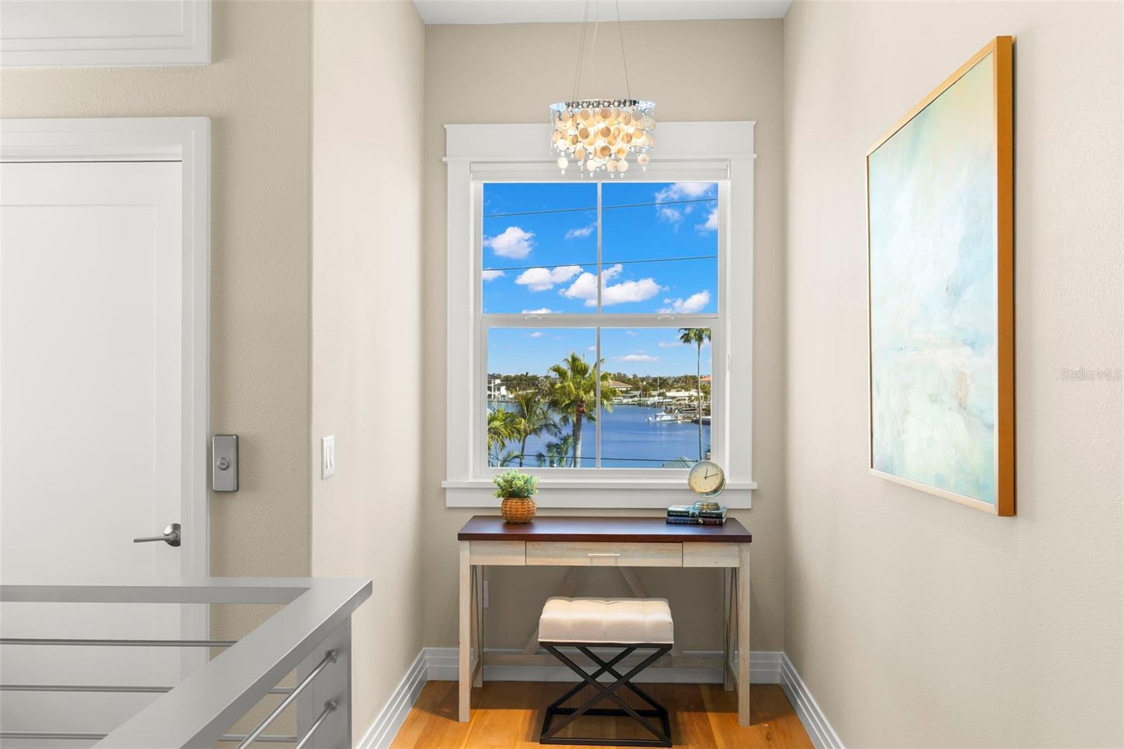 Third Floor Landing and a Writing Desk with a View!