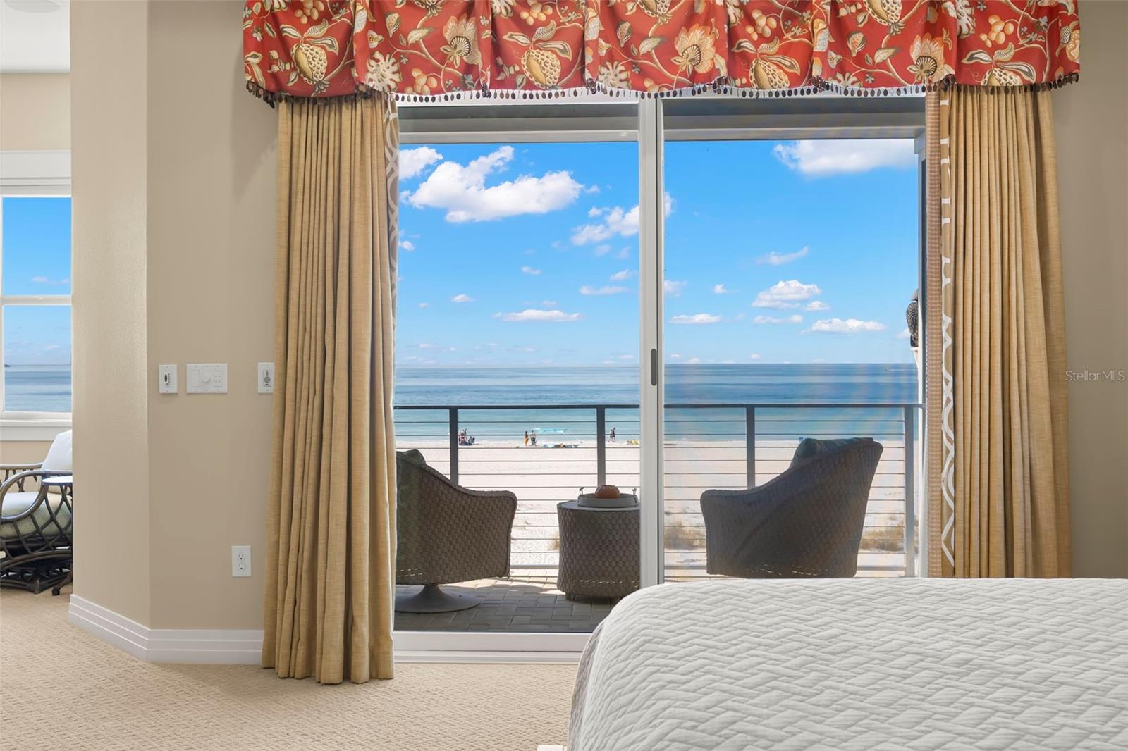 Sliding Doors to the Private Balcony