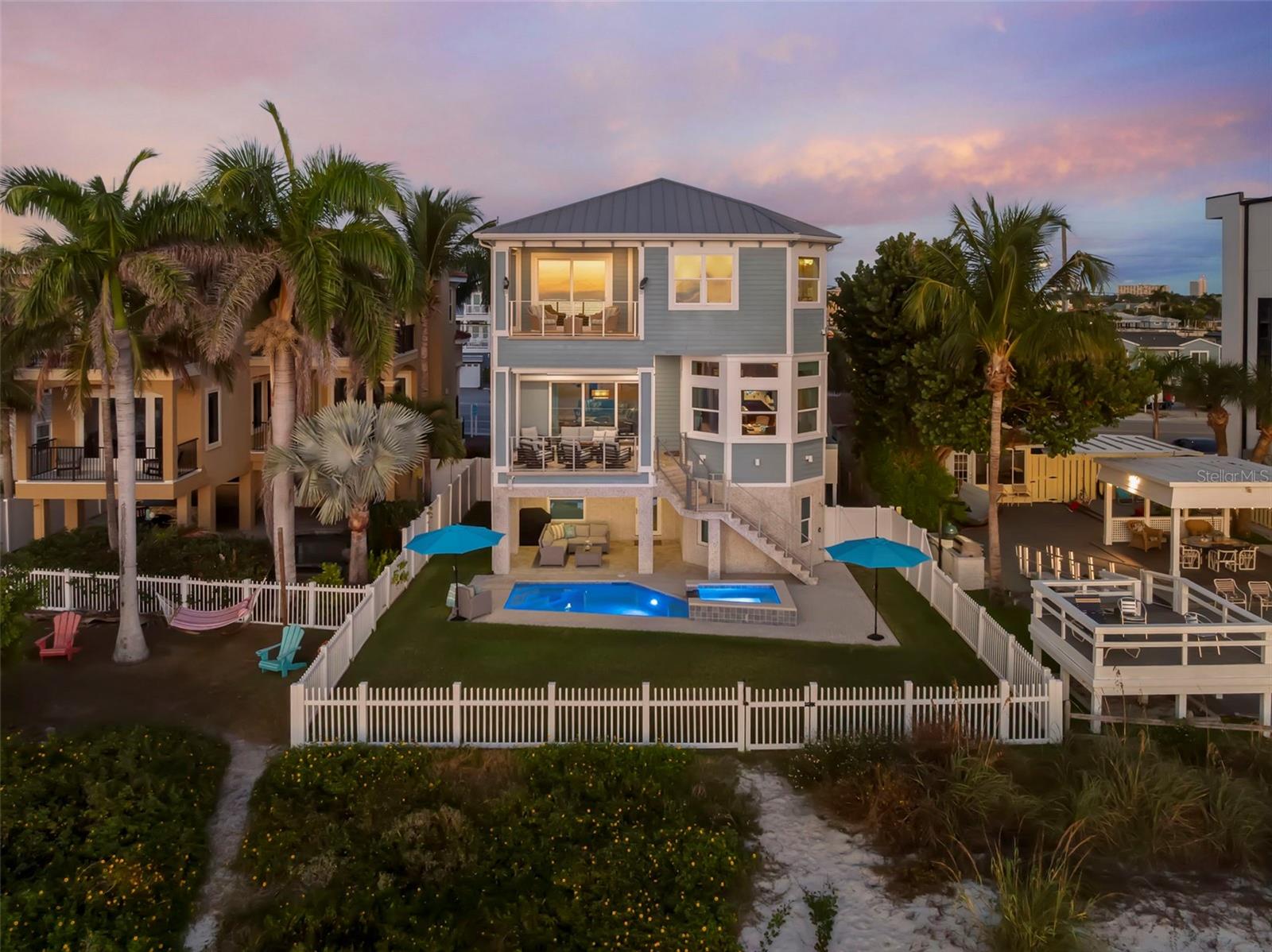 Twilight on Treasure Island is a Magical Time!