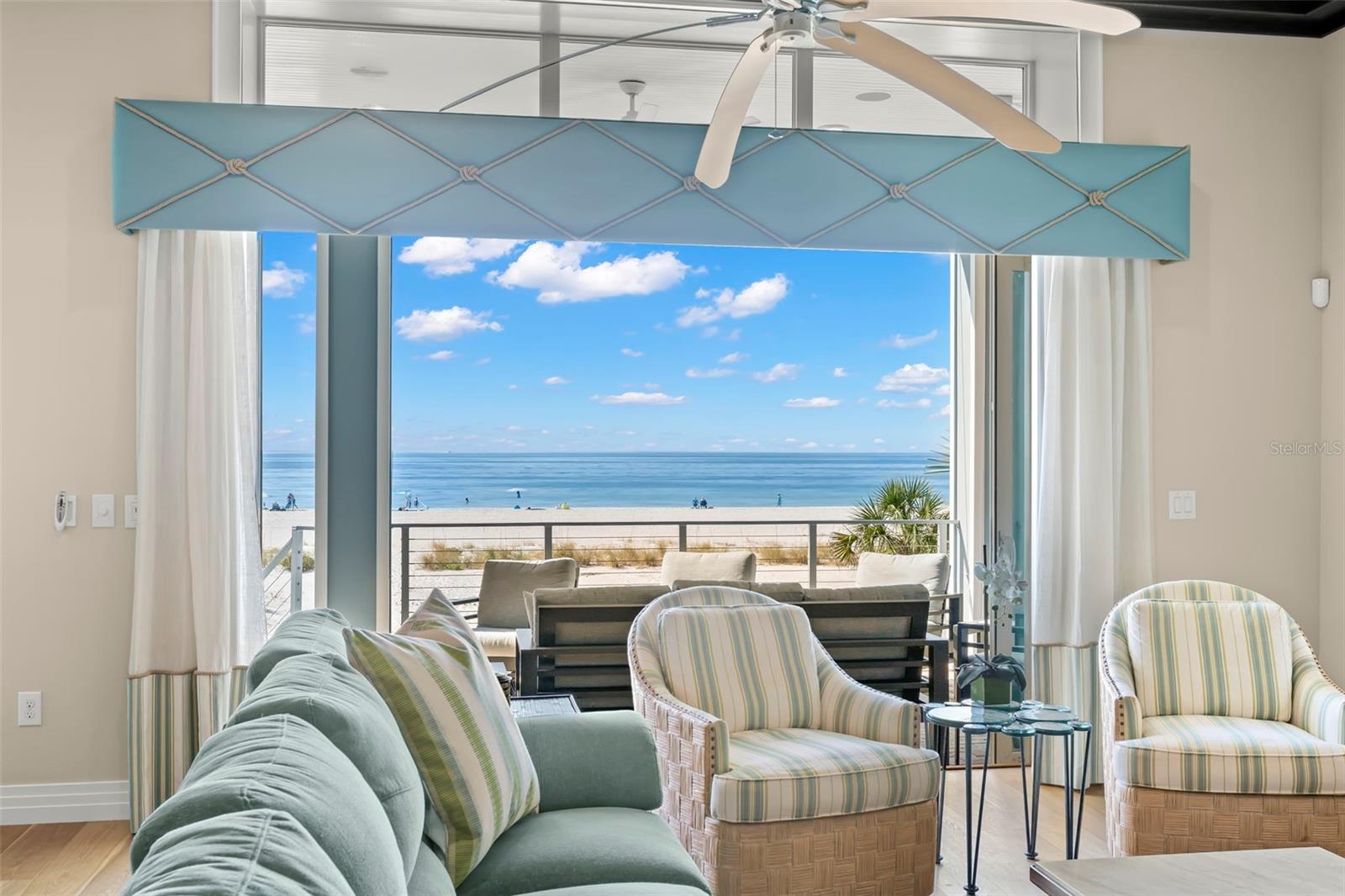 Spacious Gathering Room with Stunning Ocean View