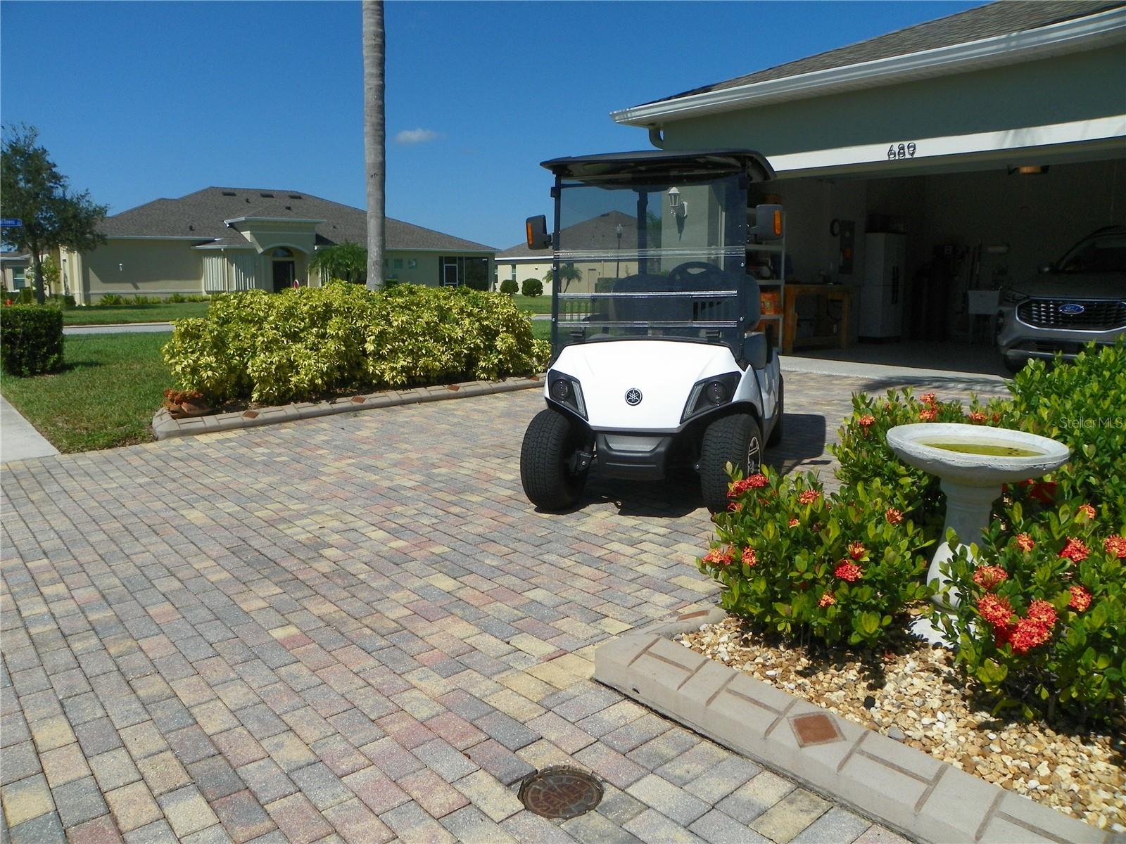 Golf cart included!